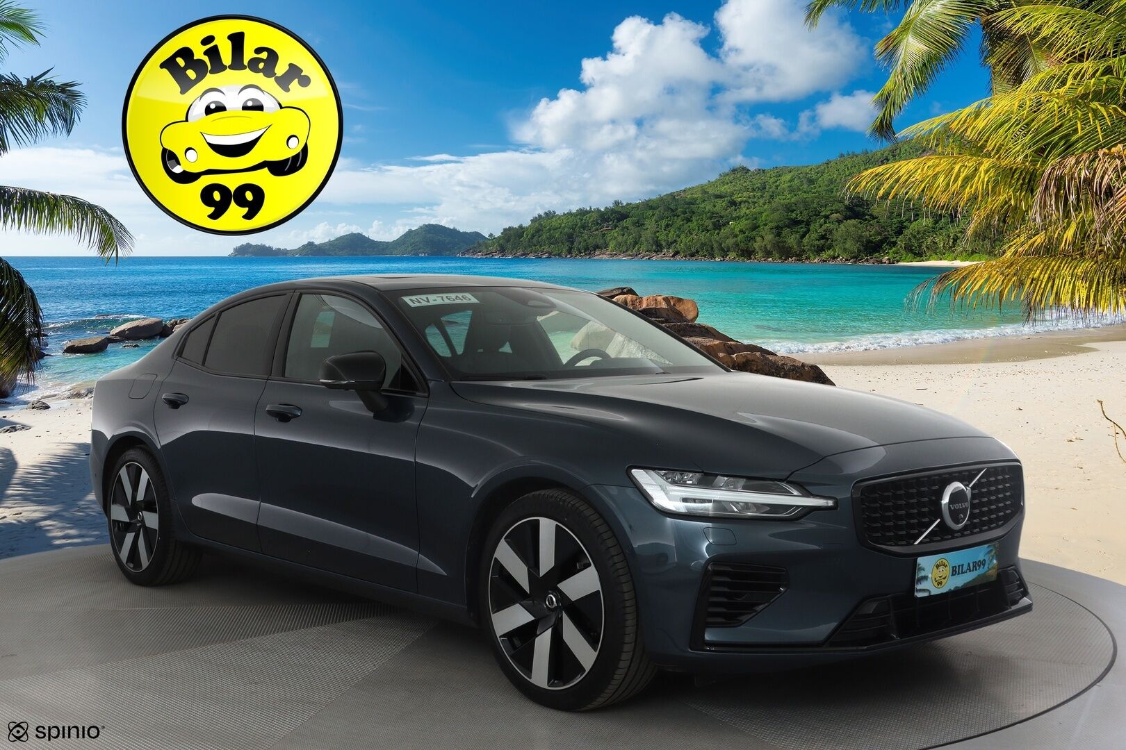 Volvo S60 2024 T8 AWD Recharge Ultimate Dark * B&W / Panorama / ACC / Full-LED / 360° / Hierovat&Ilmastoidut Sporttinahat Muistilla * - Juuri huollettu! / Akku kuntotarkastettu