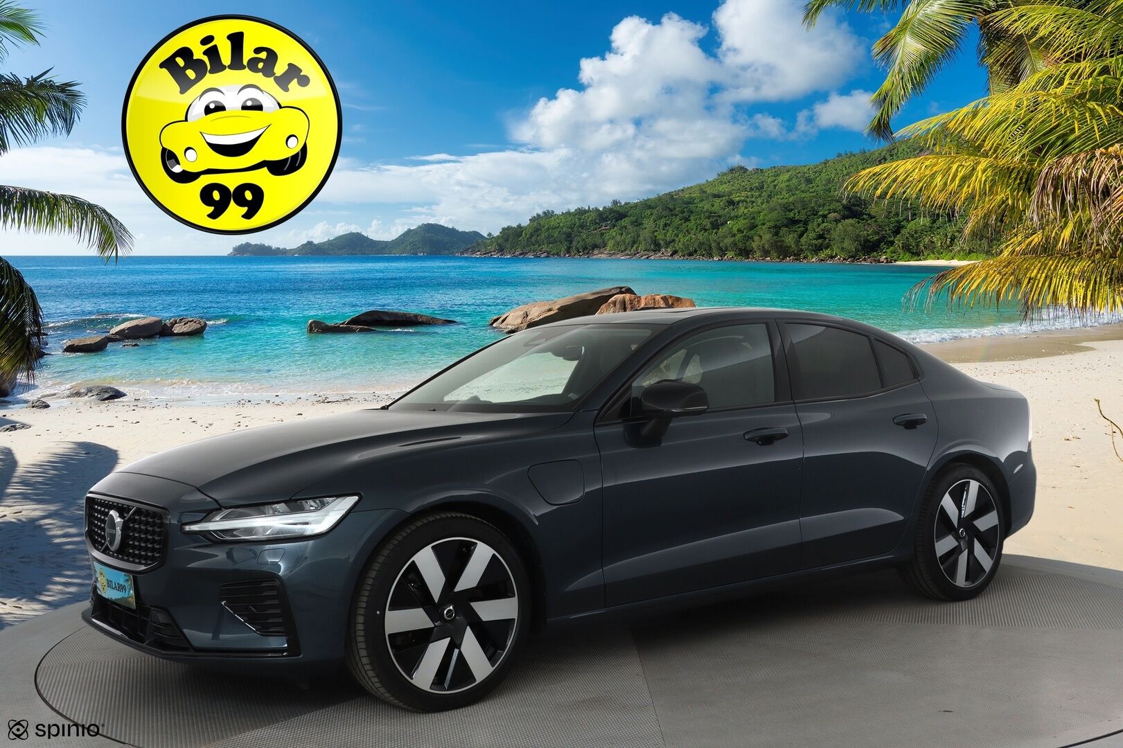 Volvo S60 2024 T8 AWD Recharge Ultimate Dark * B&W / Panorama / ACC / Full-LED / 360° / Hierovat&Ilmastoidut Sporttinahat Muistilla * - Juuri huollettu! / Akku kuntotarkastettu