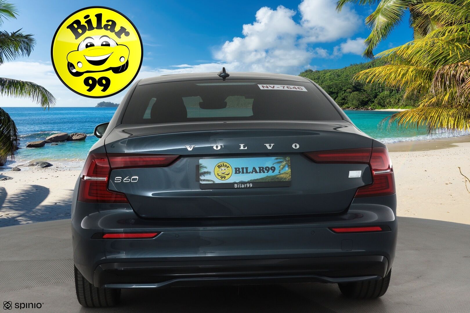 Volvo S60 2024 T8 AWD Recharge Ultimate Dark * B&W / Panorama / ACC / Full-LED / 360° / Hierovat&Ilmastoidut Sporttinahat Muistilla * - Juuri huollettu! / Akku kuntotarkastettu