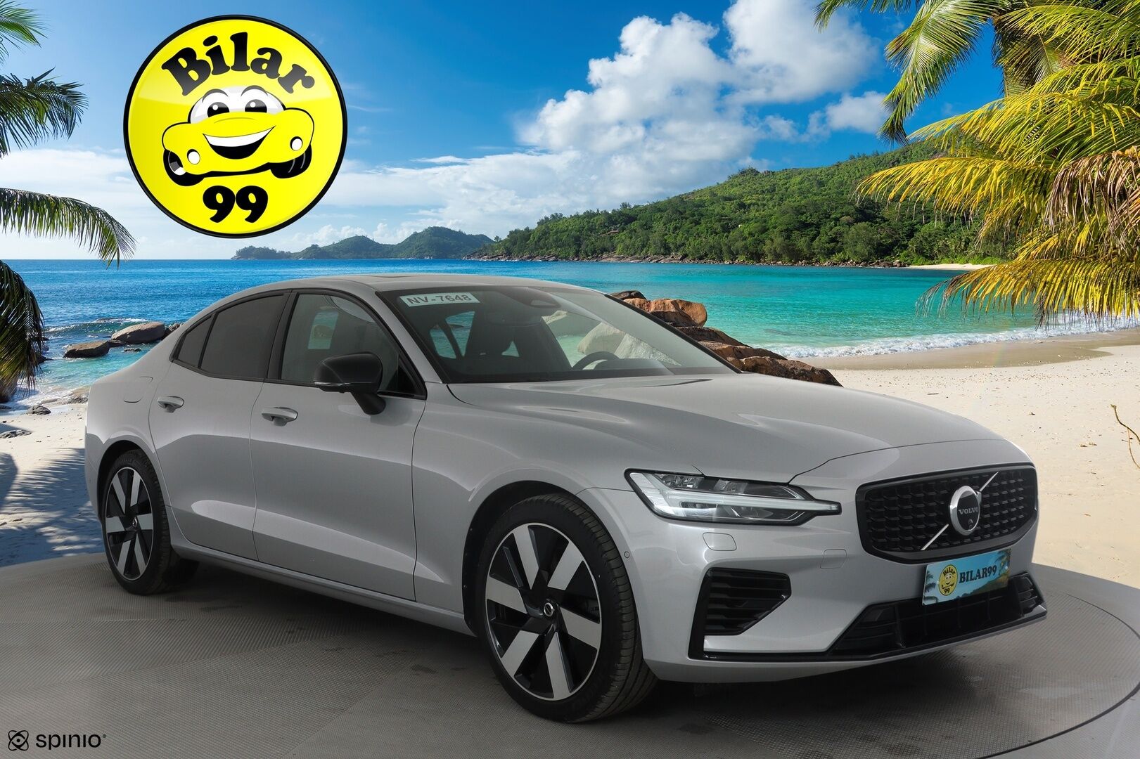 Volvo S60 2024 T8 AWD Recharge Ultimate Dark * ACC / HUD / Panorama / H&K / 360° / Muistipenkit / BLIS / Facelift / Full LED * - Akku kuntotarkastettu! / Merkkihuollettu