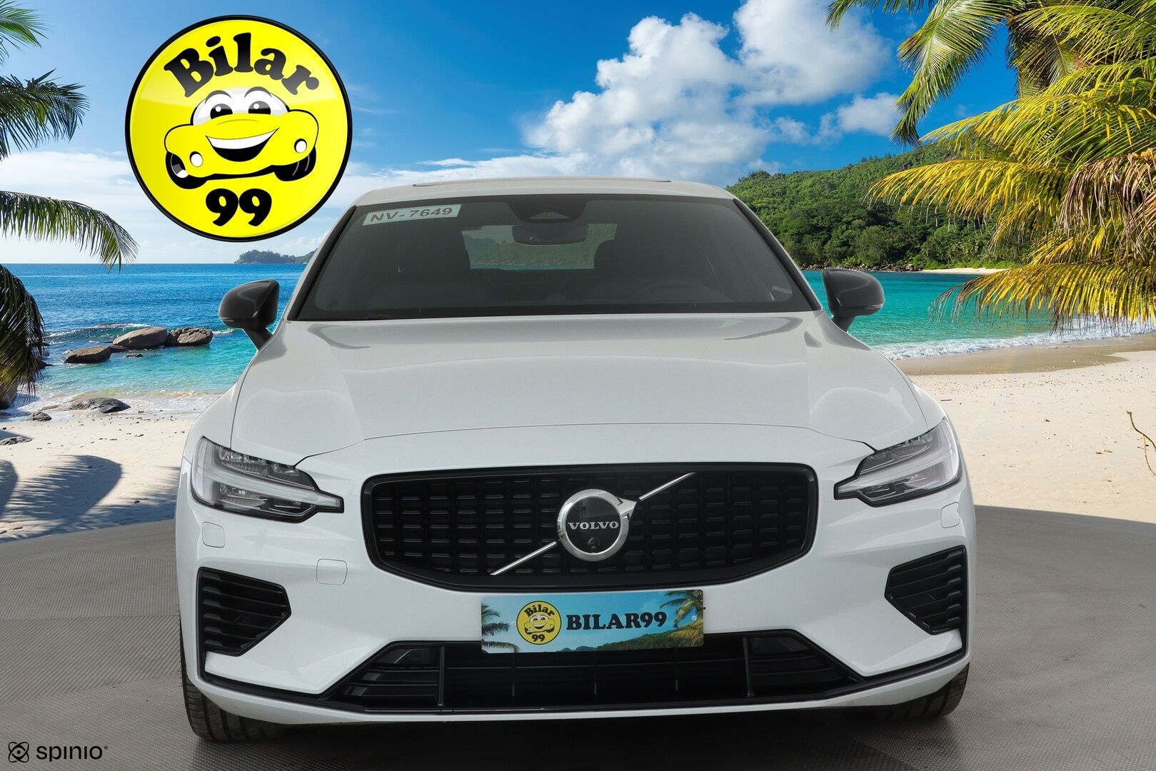 Volvo S60 2024 T8 AWD Recharge Ultimate Dark * ACC / HUD / B&W / 360° / Muistipenkit / Panorama / Full LED / BLIS * - Akku kuntotarkastettu! / Merkkihuollettu 09/2025 / Facelift