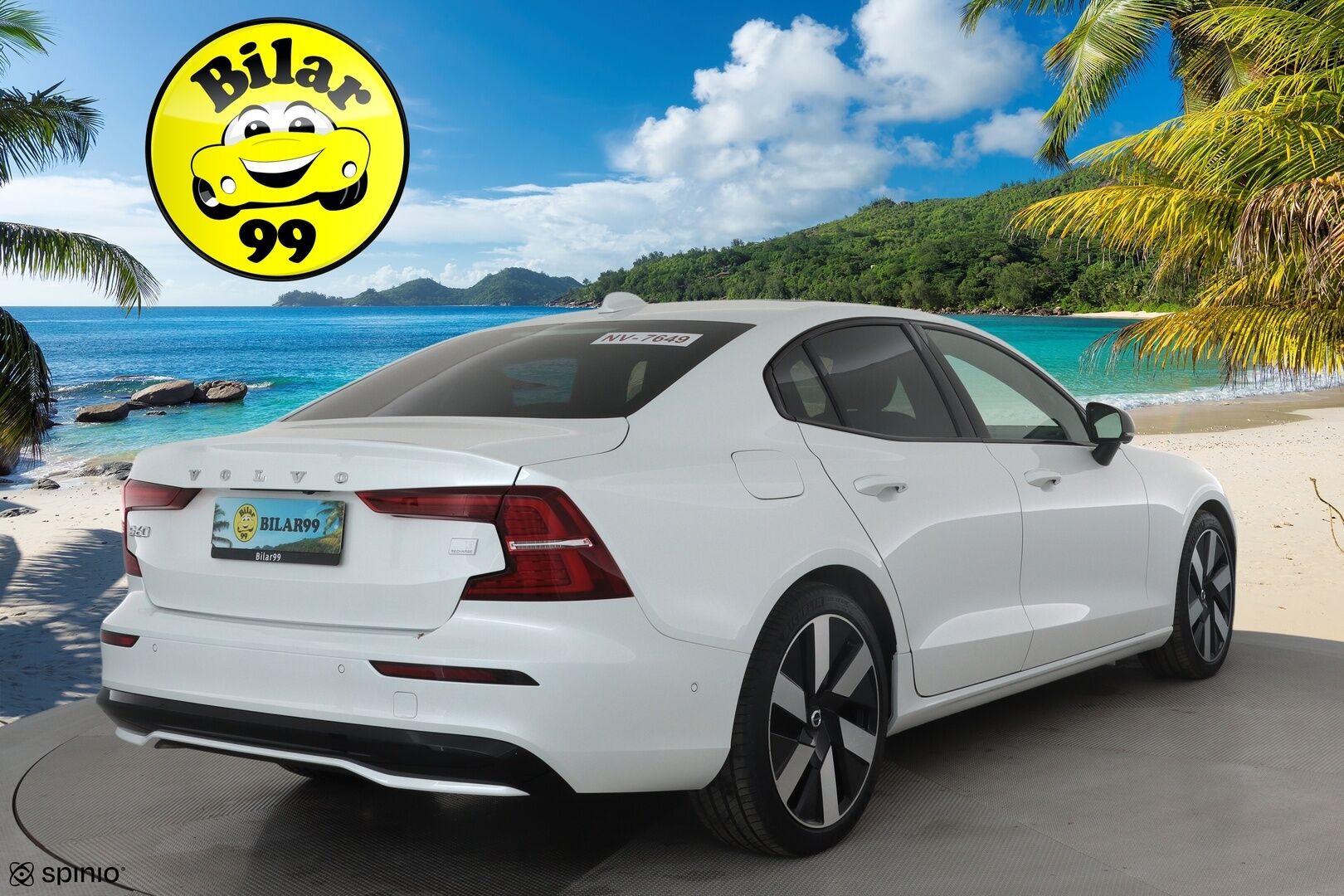 Volvo S60 2024 T8 AWD Recharge Ultimate Dark * ACC / HUD / B&W / 360° / Muistipenkit / Panorama / Full LED / BLIS / Facelift * - Akku kuntotarkastettu! / Merkkihuollettu