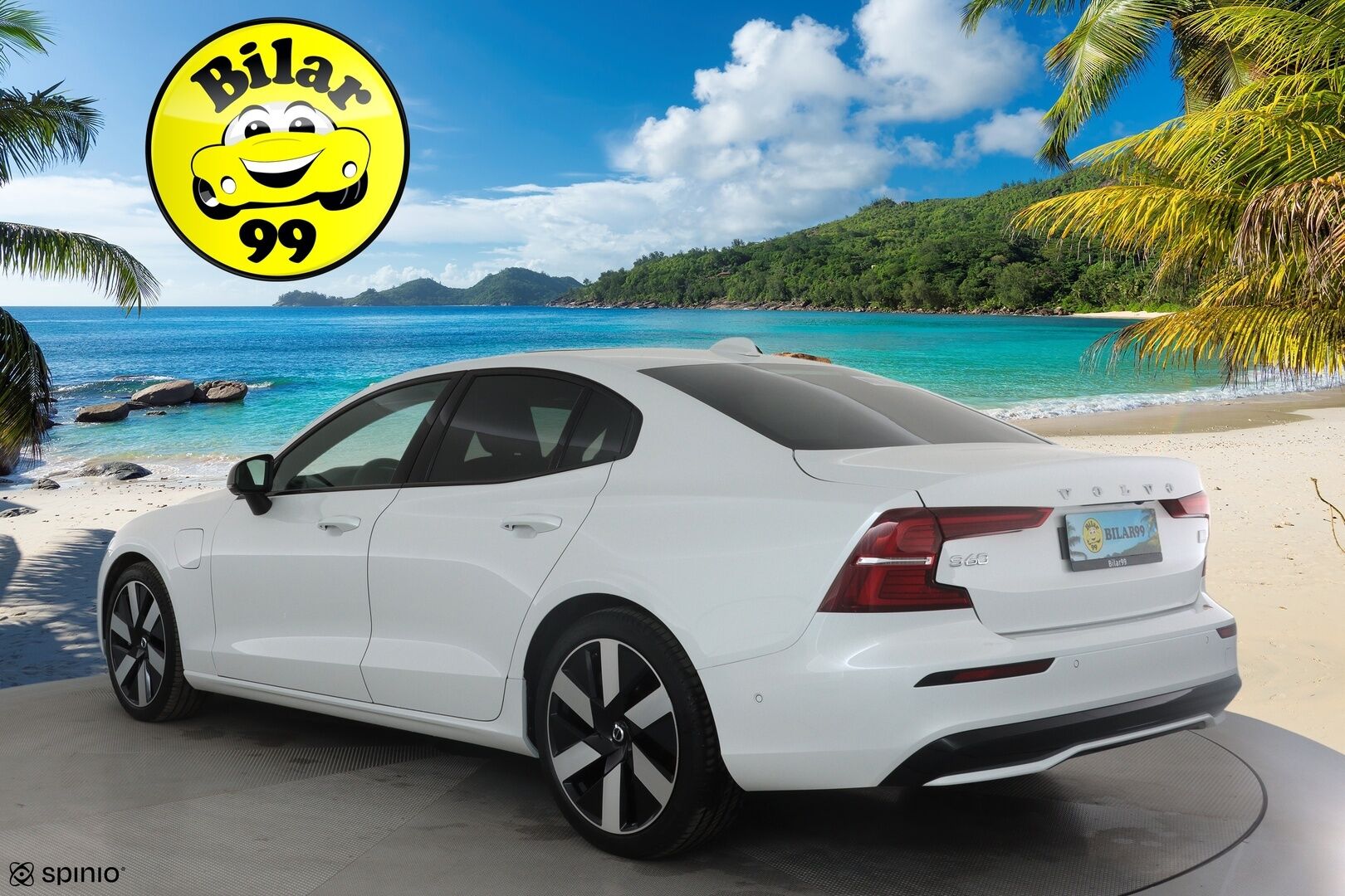 Volvo S60 2024 T8 AWD Recharge Ultimate Dark * ACC / HUD / B&W / 360° / Muistipenkit / Panorama / Full LED / BLIS * - Akku kuntotarkastettu! / Merkkihuollettu 09/2025 / Facelift