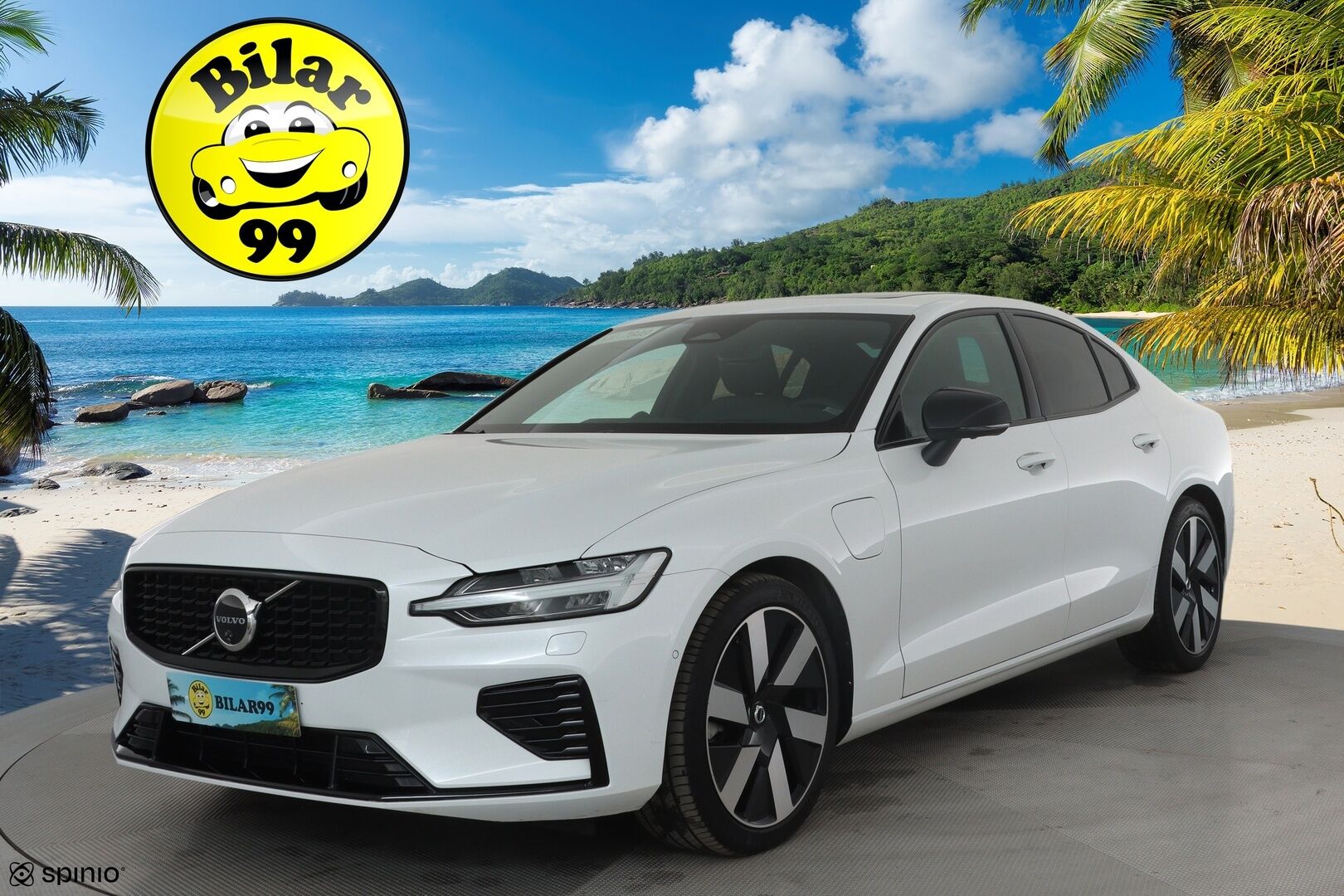 Volvo S60 2024 T8 AWD Recharge Ultimate Dark * ACC / HUD / B&W / 360° / Muistipenkit / Panorama / Full LED / BLIS * - Akku kuntotarkastettu! / Merkkihuollettu 09/2025 / Facelift - HULLUT JOULUT KORKOTARJOUS 2,49% 