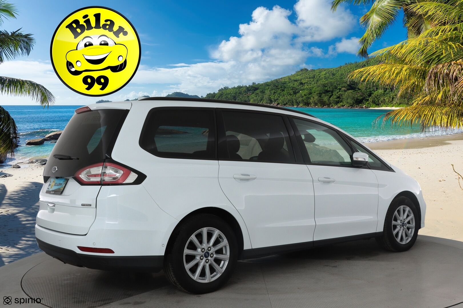 FORD GALAXY 2022 Duratec FHEV Edition 7-P * Adapt.Vakkari / Vetokoukku / Peruutuskamera / Navi / LED / Digimittaristo / BLIS - Kahdet renkaat aluvanteilla / ALV / Lämmitettävä tuulilasi - HULLU BLACKWEEK KORKOTARJOUS 2,49%