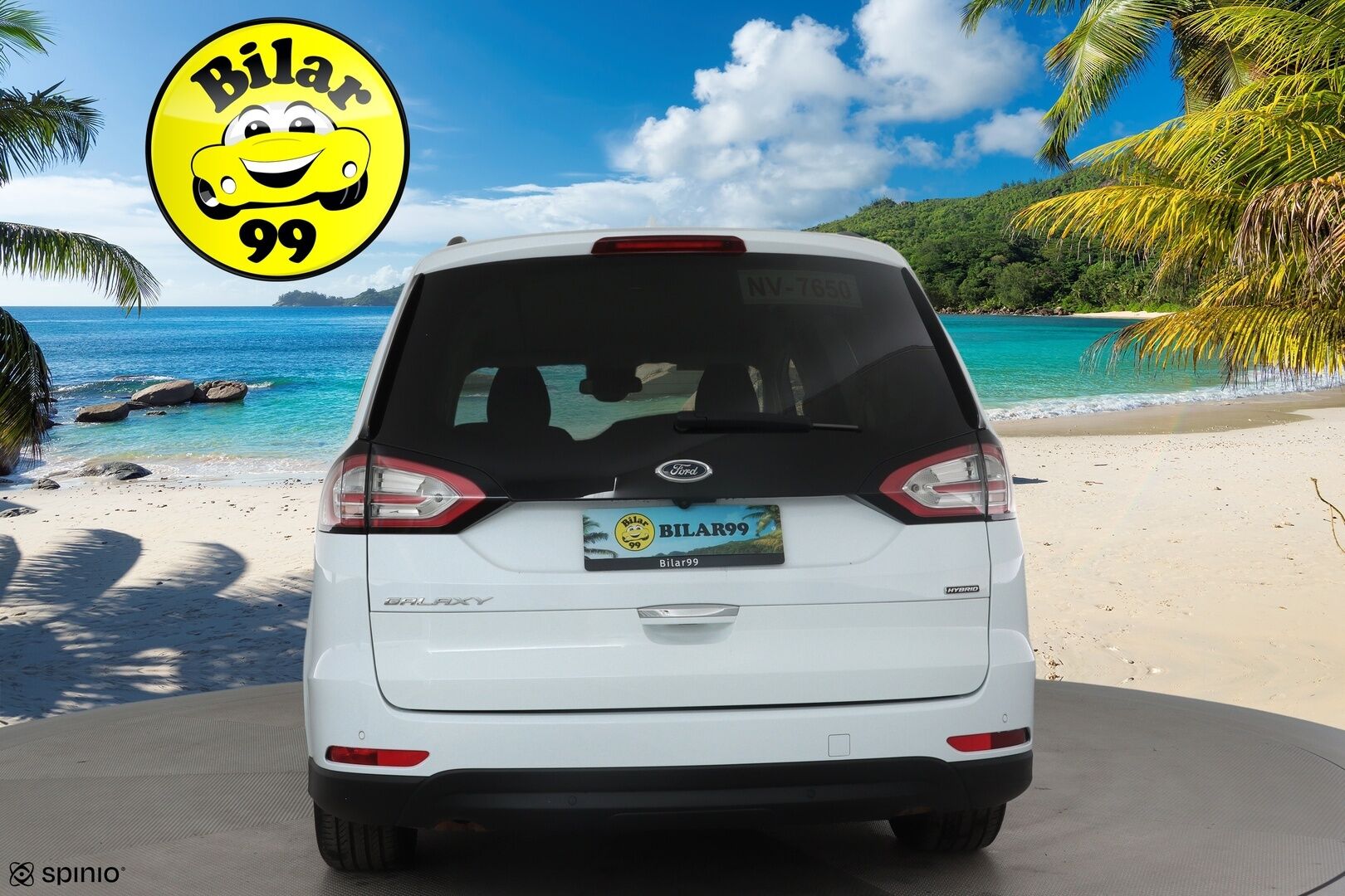 FORD GALAXY 2022 2.5 Duratec FHEV Edition 7-P * ACC / P.kamera / Navi / LED / BLIS / Digimittaristo * - Kahdet renkaat aluvanteilla