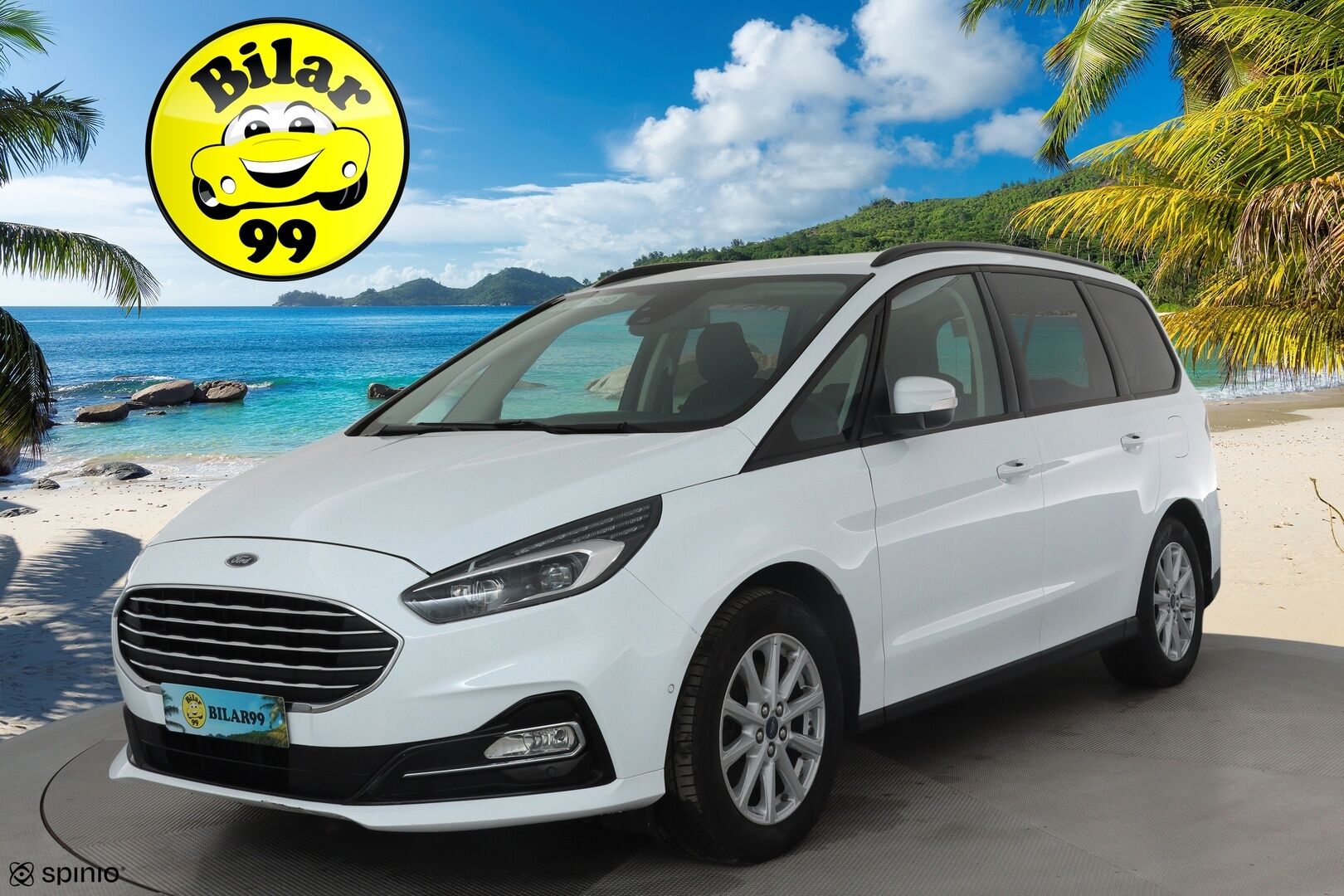 FORD GALAXY 2022 2.5 Duratec FHEV Edition 7-P * ACC / P.kamera / Navi / LED / BLIS / Digimittaristo * - Kahdet renkaat aluvanteilla