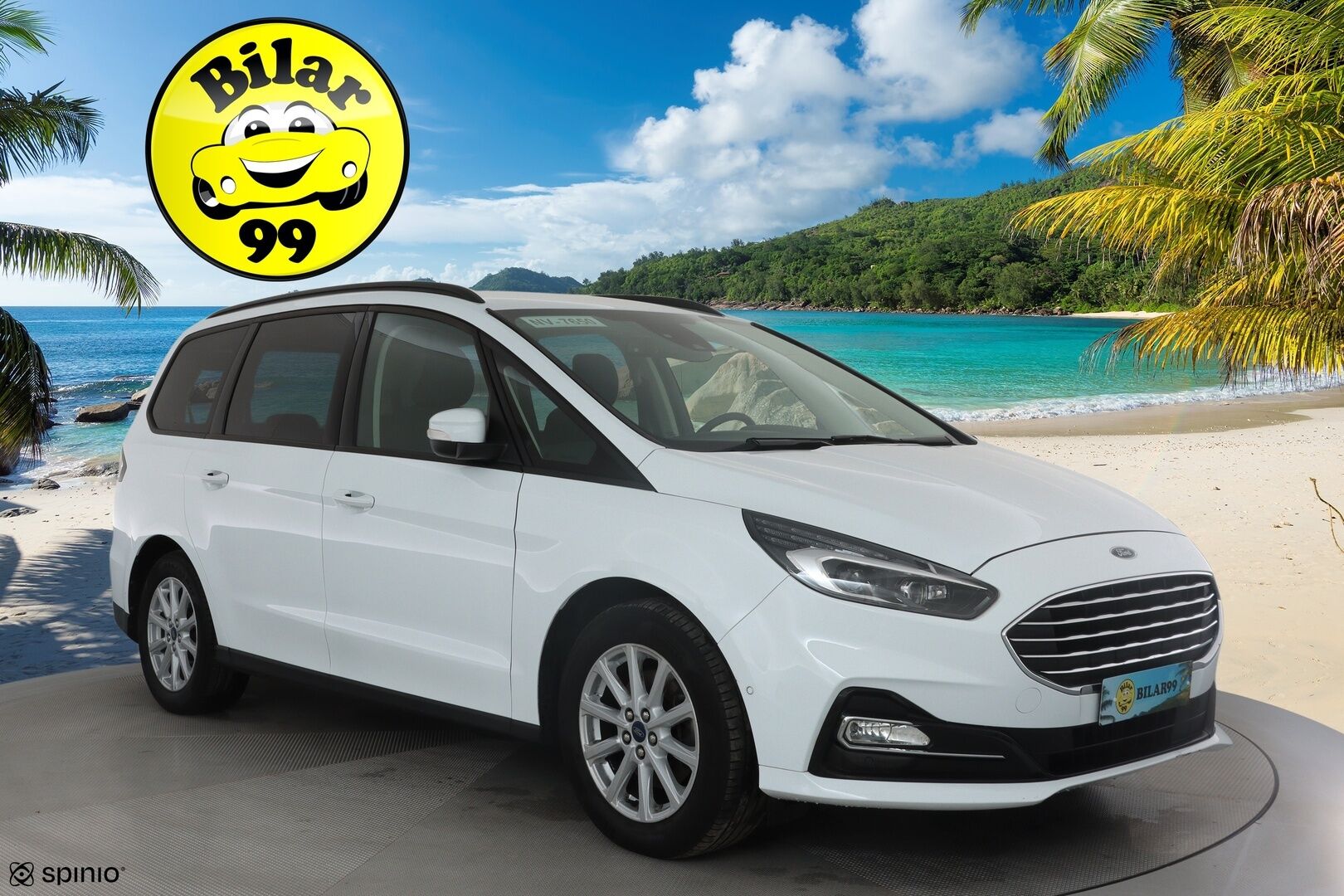 FORD GALAXY 2022 2.5 Duratec FHEV Edition 7-P * ACC / P.kamera / Navi / LED / BLIS / Digimittaristo * - Kahdet renkaat aluvanteilla