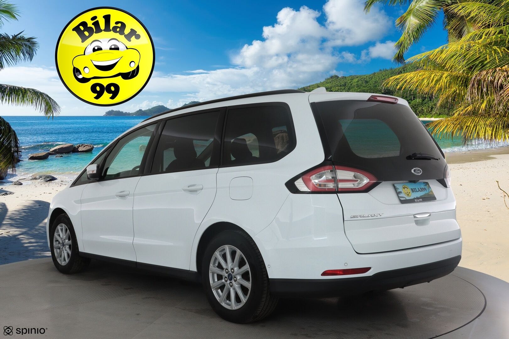 FORD GALAXY 2022 2.5 Duratec FHEV Edition 7-P * ACC / P.kamera / Navi / LED / BLIS / Digimittaristo * - Kahdet renkaat aluvanteilla