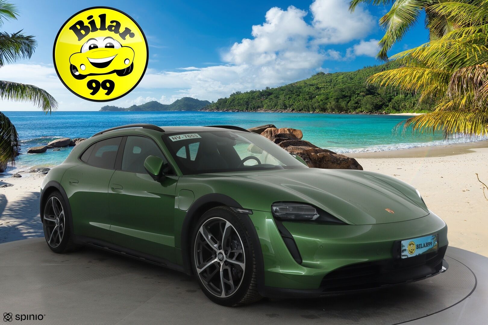 PORSCHE TAYCAN 2022 4 Cross Turismo * Lasikatto / ILP / Bose / ACC / LED / P.kamera / Ilma-alusta / Ilmastoidut Sportnahat Muistilla / Navi* - 2x Latauskaapelit / Merkkihuollettu!