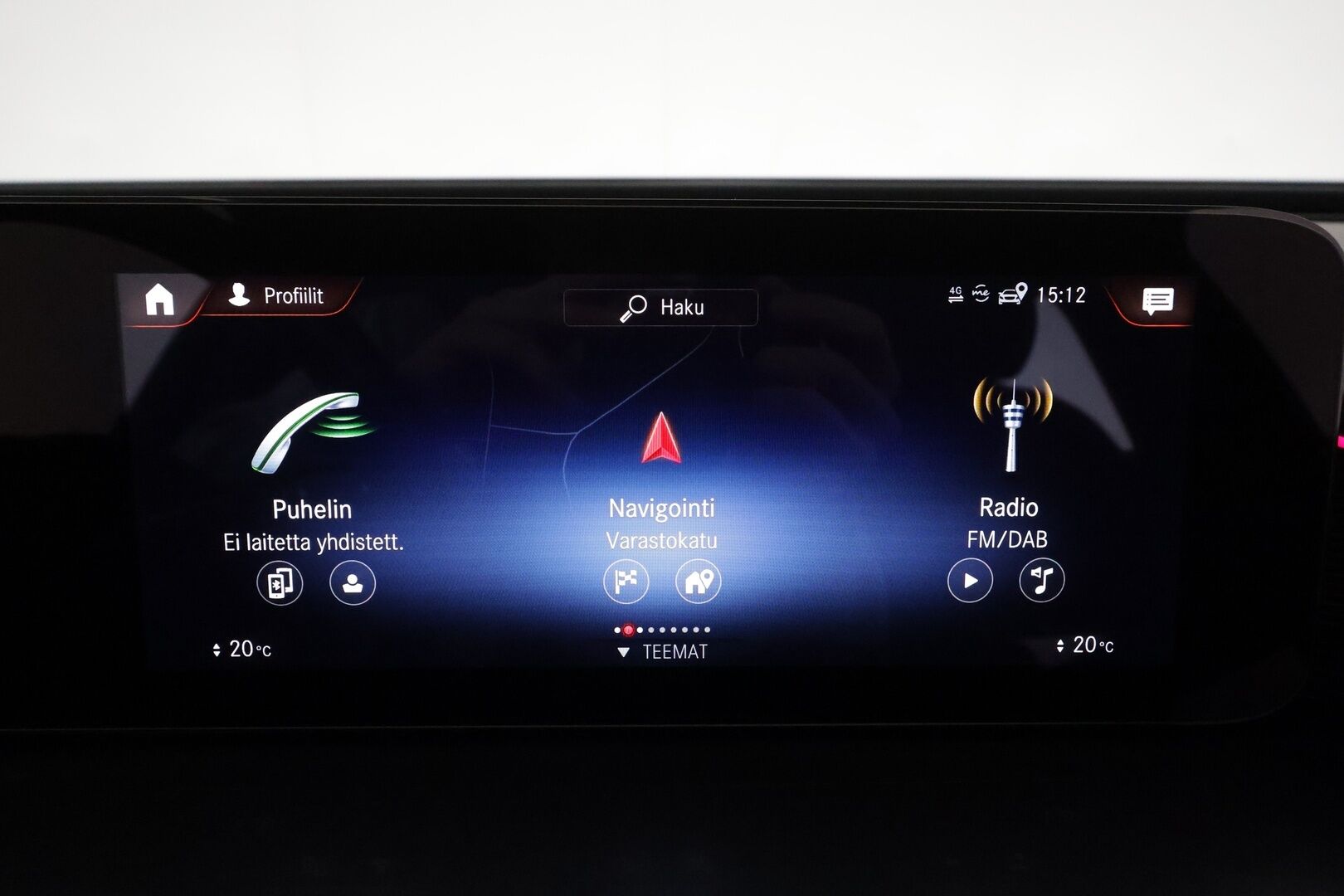 MERCEDES-BENZ EQC 2021 400 4matic * Distronic+ / P.kamera / Widescreen / Multibeam / Midline / Koukku / Navi * - Kahdet renkaat aluvanteilla / Merkkihuollettu