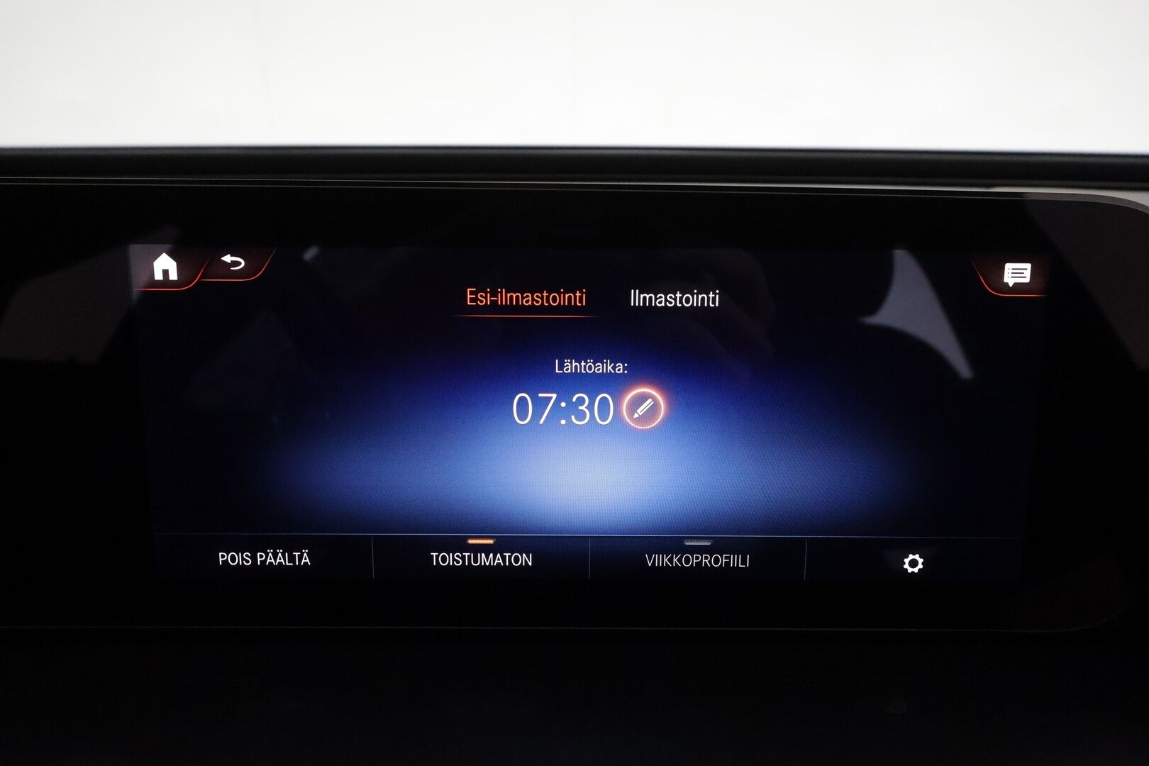 MERCEDES-BENZ EQC 2021 400 4matic * Distronic+ / P.kamera / Widescreen / Multibeam / Midline / Koukku / Navi * - Kahdet renkaat aluvanteilla / Merkkihuollettu