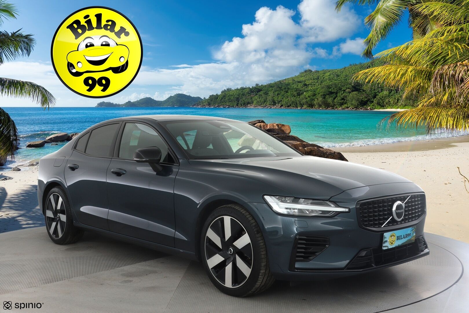 Volvo S60 2024 T8 AWD Recharge Ultimate Dark * B&W / Panorama / HUD /  ACC / Full-LED / P.Kamera / Sporttipenkit Muistilla / Navi * - Merkkihuollettu! / *HUIPPU VARUSTEILLA*