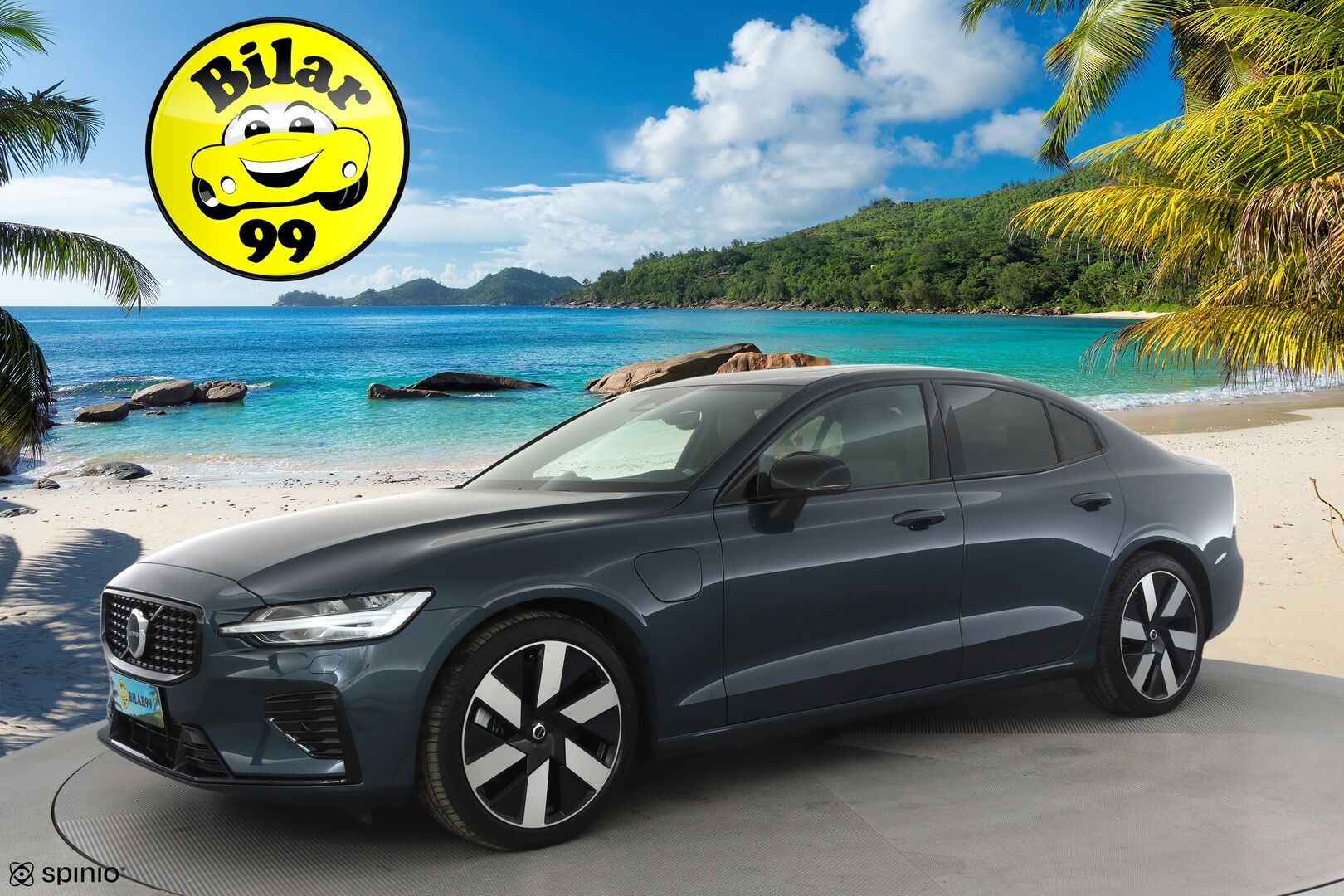 Volvo S60 2024 T8 AWD Recharge Ultimate Dark * B&W / Panorama / HUD /  ACC / Full-LED / P.Kamera / Sporttipenkit Muistilla / Navi * - Merkkihuollettu! / *HUIPPU VARUSTEILLA*