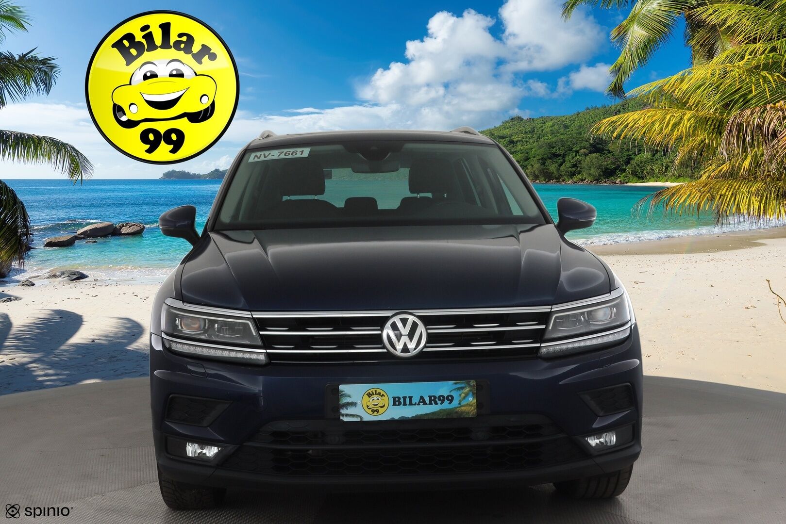 VOLKSWAGEN TIGUAN 2020 2.0 TSI 140kW 4Motion DSG * Panorama / Webasto / Koukku / ACC / Adapt.LED / P.kamera / Kaistavahti * - Kahdet renkaat