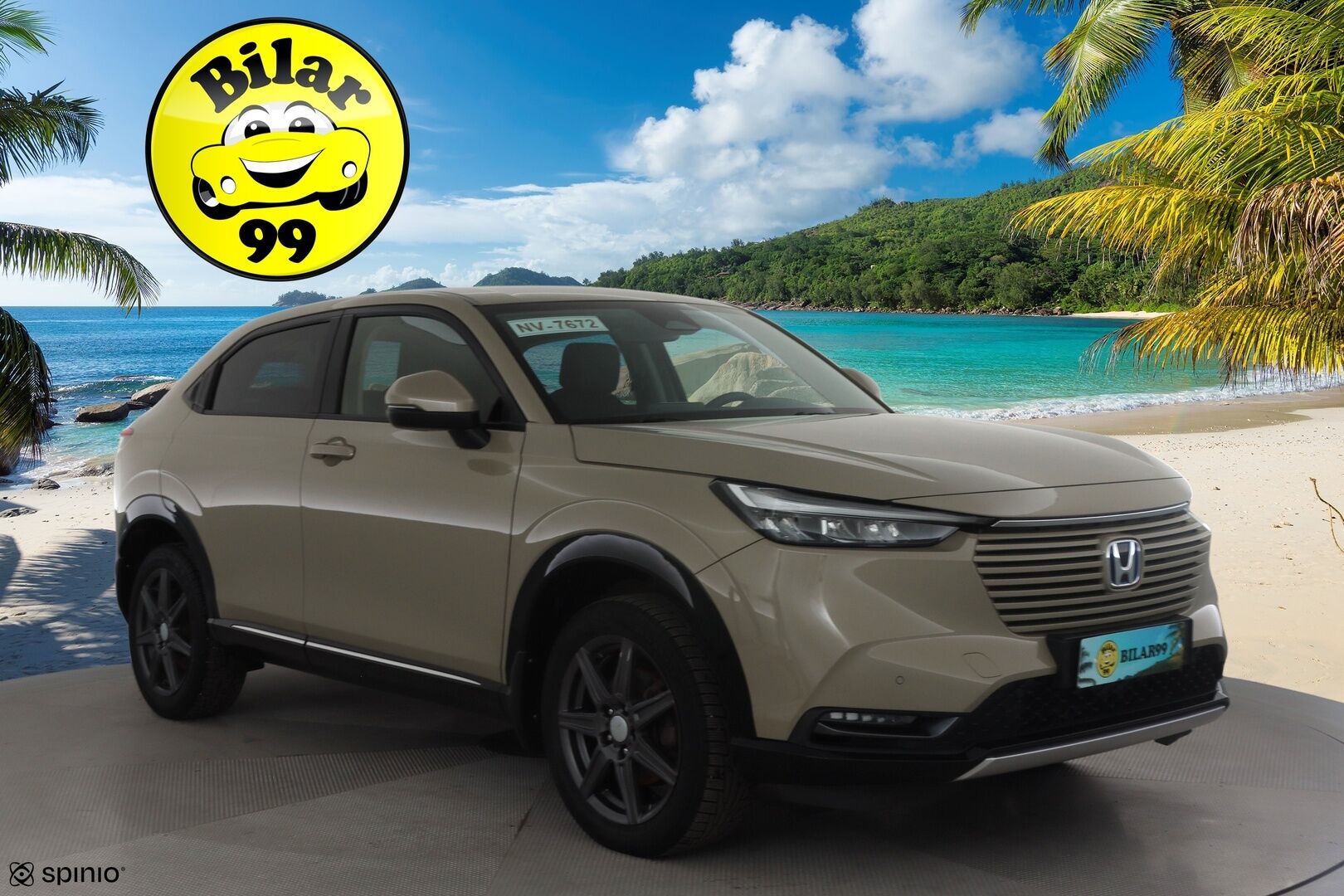 HONDA HR-V 2022 Hybrid Advance * ACC / P.kamera / LED / Navi / Sähköluukku / KeylessGo * - Kahdet renkaat aluvanteilla / Merkkihuollettu - HULLUT JOULUT KORKOTARJOUS 2,49% 