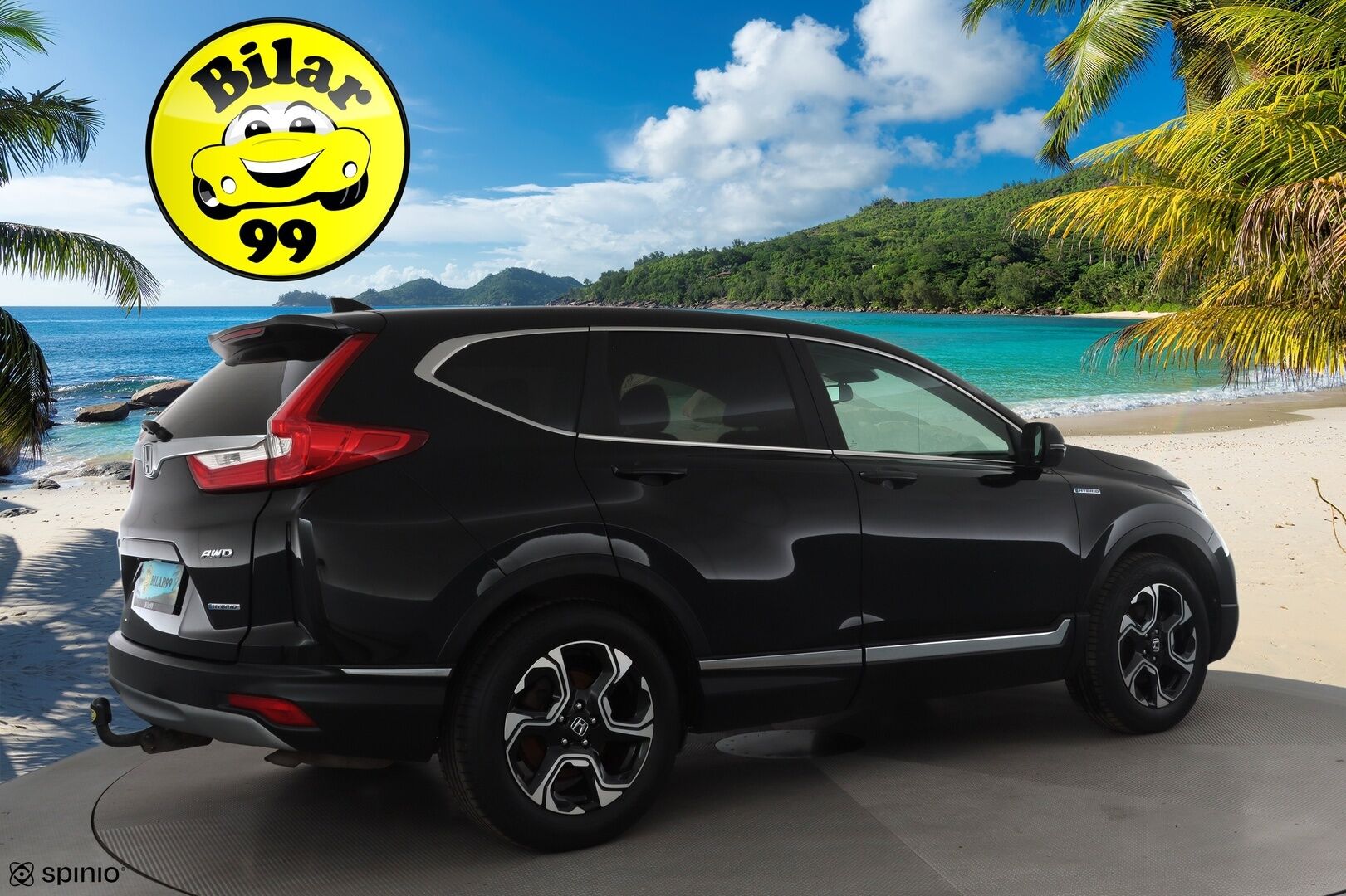 HONDA CR-V 2019 Hybrid Elegance AWD AT * ACC / LED / P.Kamera / Navi / Kaistavahti / Koukku / LED-lisävalo / Digimittaristo * - Merkkihuollettu! - HULLUT BLACKWEEK JATKOT - KORKOTARJOUS 2,49%