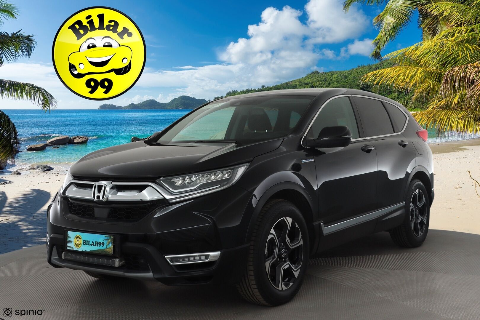 HONDA CR-V 2019 Hybrid Elegance AWD AT * ACC / LED / P.Kamera / Navi / Kaistavahti / Koukku / LED-lisävalo / Digimittaristo * - Merkkihuollettu! - HULLUT BLACKWEEK JATKOT - KORKOTARJOUS 2,49%