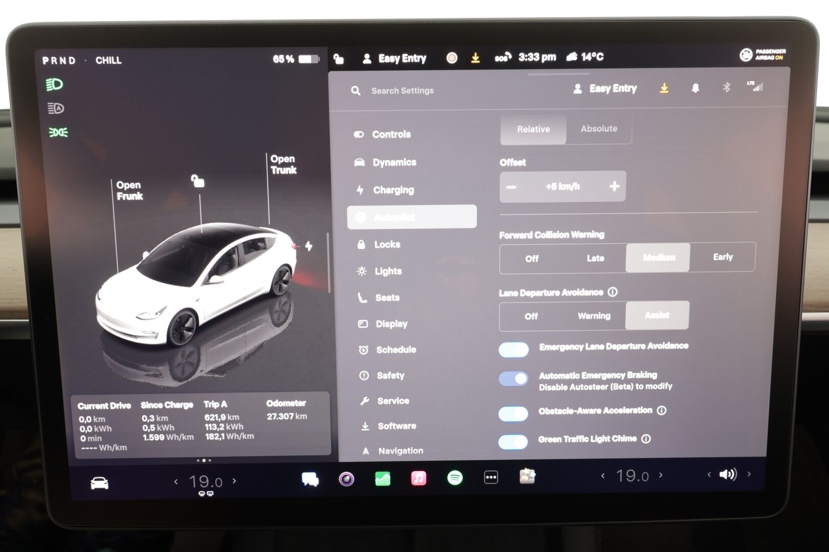 TESLA MODEL 3 2023 Long Range Dual Motor * ILP / ACC / Lasikatto / Matrix-LED / P.kamera / Muistipenkki / Premium Audio / Navi / Keyless * - Akku kuntotarkastettu!