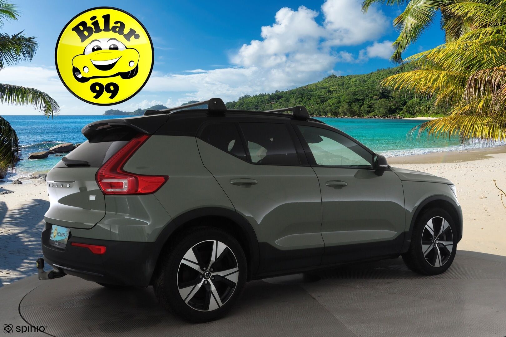 Volvo XC40 2023 Recharge Single Plus aut * ILP / Koukku / Panorama / ACC / Pixel-LED / H&K / 360° / Sportpenkki Muistilla / Navi * - Akku kuntotarkastettu SoH 94,9% / Kahdet renkaat / Merkkihuollettu! - HULLUT JOULUT KORKOTARJOUS 2,49% 