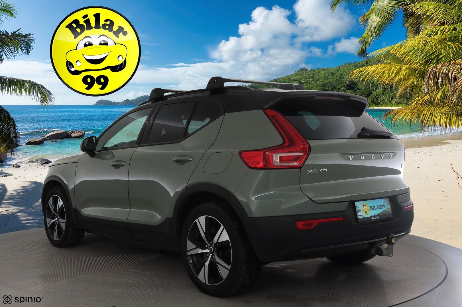 Volvo XC40 2023 Recharge Single Plus aut * ILP / Koukku / Panorama / ACC / Pixel-LED / H&K / 360° / Sportpenkki Muistilla / Navi * - Akku kuntotarkastettu SoH 94,9% / Kahdet renkaat / Merkkihuollettu!