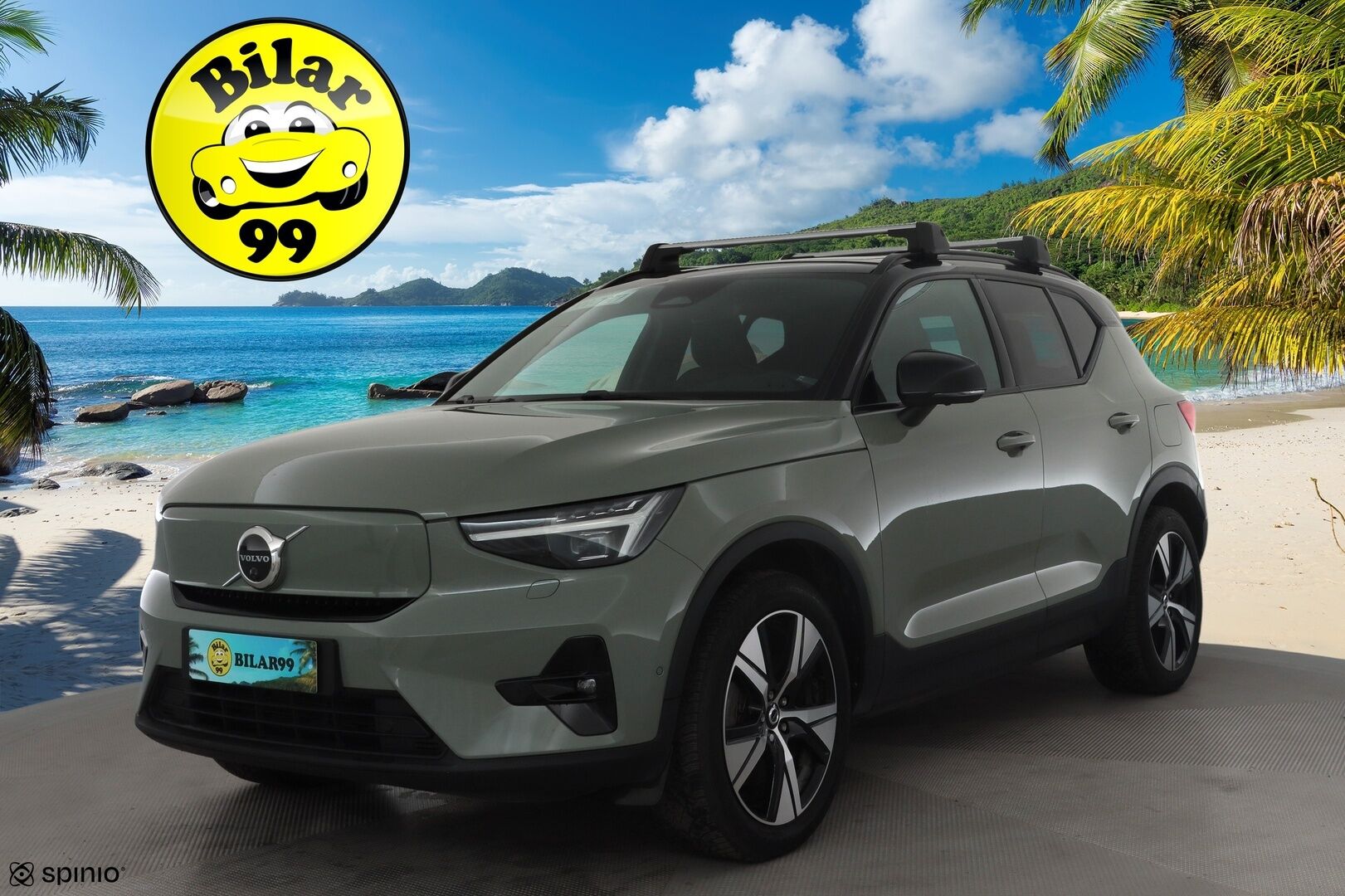 Volvo XC40 2023 Recharge Single Plus aut * ILP / Koukku / Panorama / ACC / Pixel-LED / H&K / 360° / Sportpenkki Muistilla / Navi * - Akku kuntotarkastettu SoH 94,9% / Kahdet renkaat / Merkkihuollettu! - HULLUT JOULUT KORKOTARJOUS 2,49% 