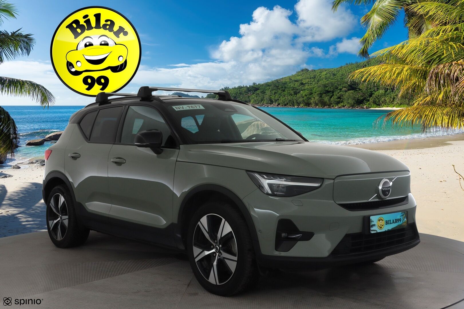 Volvo XC40 2023 Recharge Single Plus aut *ILP / Koukku / Panorama / ACC / Pixel-LED / H&K / 360° / Sportpenkki Muistilla / Navi* - Akku kuntotarkastettu SoH 94,9% / Kahdet renkaat / Merkkihuollettu