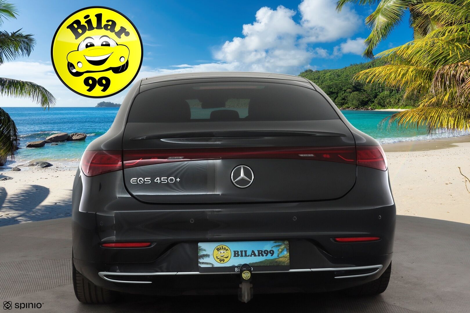 MERCEDES-BENZ EQS 2022 450+ * Distronic / Burmester / Koukku / Panorama / HUD / Nelipyöräohjaus / 360° / Muistipenkit / Digital-LED / Navi * - Kahdet renkaat - HULLU BLACKWEEK KORKOTARJOUS 2,49%