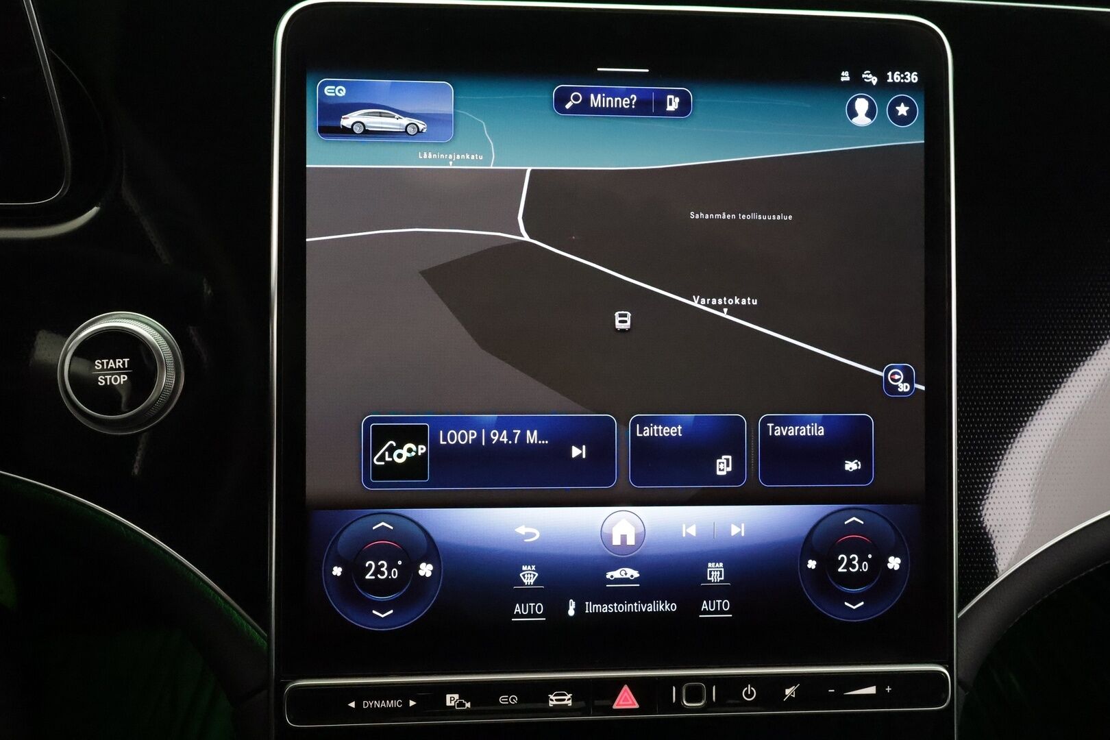 MERCEDES-BENZ EQS 2022 450+ * Distronic / Burmester / Koukku / Panorama / HUD / Nelipyöräohjaus / 360° / Muistipenkit / Digital-LED / Navi * - Kahdet renkaat - HULLU BLACKWEEK KORKOTARJOUS 2,49%