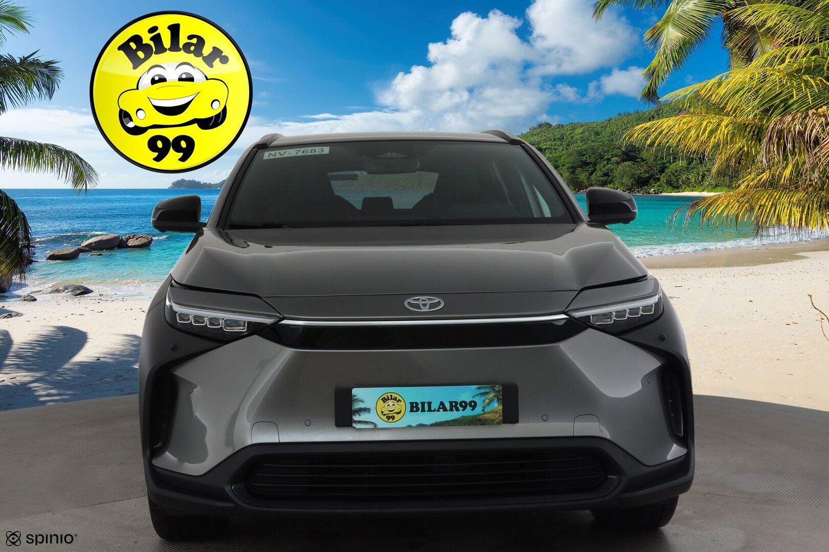 TOYOTA BZ4X 2023 AWD Style * ACC / JBL / 360° / LED / Navi / Puolinahat / Sähköpenkki / Koukku / KeylessGo * - Merkkihuollettu / Akku kuntotarkastettu!