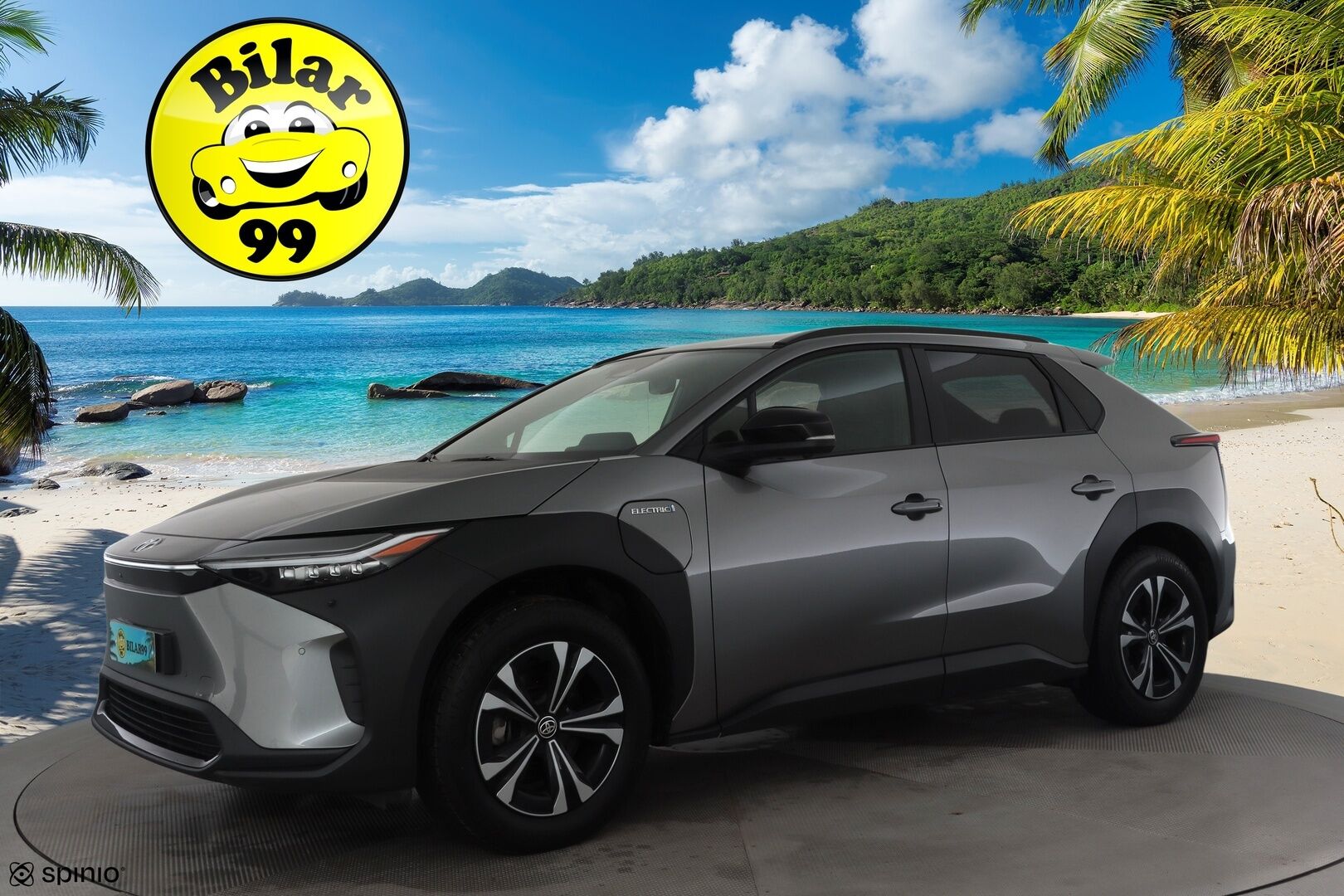 TOYOTA BZ4X 2023 AWD Style * ACC / JBL / 360° / LED / Navi / Puolinahat / Sähköpenkki / Koukku / KeylessGo * - Merkkihuollettu / Akku kuntotarkastettu!