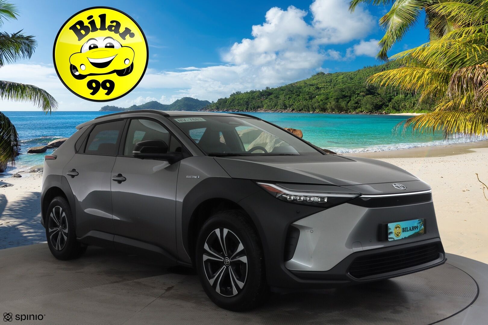 TOYOTA BZ4X 2023 AWD Style * ACC / JBL / 360° / LED / Navi / Puolinahat / Sähköpenkki / Koukku / KeylessGo * - Merkkihuollettu / Akku kuntotarkastettu!