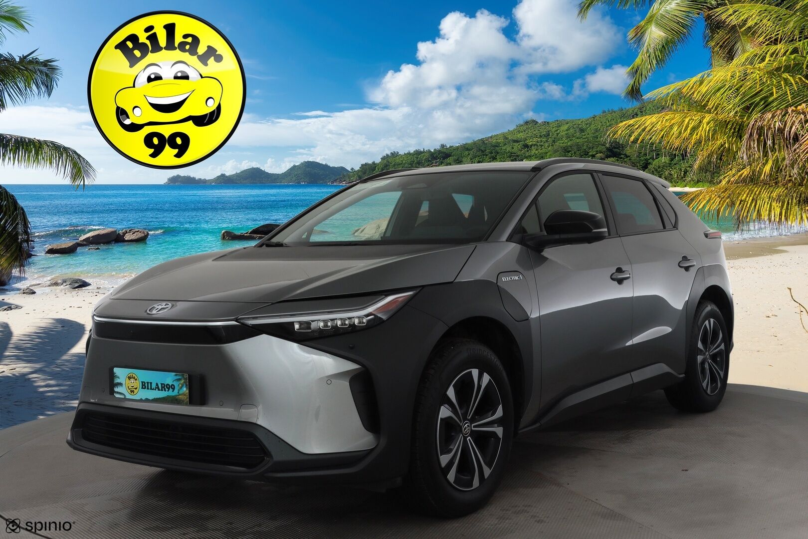 TOYOTA BZ4X 2023 AWD Style * ACC / JBL / 360° / LED / Navi / Puolinahat / Sähköpenkki / Koukku / KeylessGo * - Merkkihuollettu / Akku kuntotarkastettu!