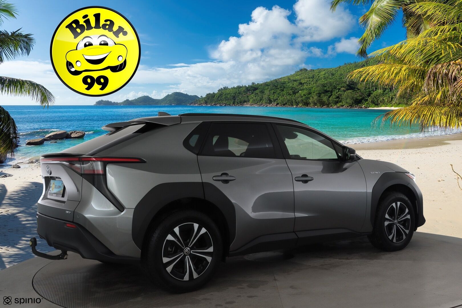 TOYOTA BZ4X 2023 AWD Style * ACC / JBL / 360° / LED / Navi / Puolinahat / Sähköpenkki / Koukku / KeylessGo * - Merkkihuollettu / Akku kuntotarkastettu!