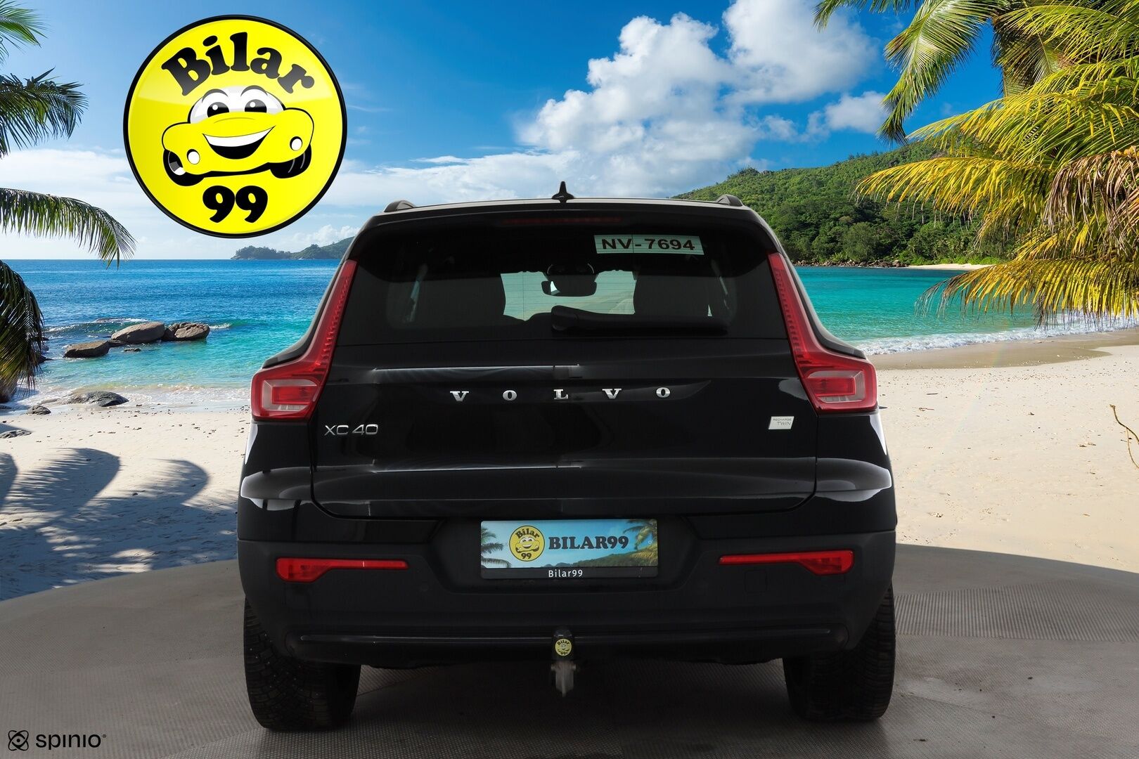 Volvo XC40 2023 Recharge Twin Business Plus aut * Koukku / ILP / ACC / LED / P.Kamera / Sportpenkki Muistilla /  Navi / Keyless * - 2x Latauskaapelit / Merkkihuollettu!