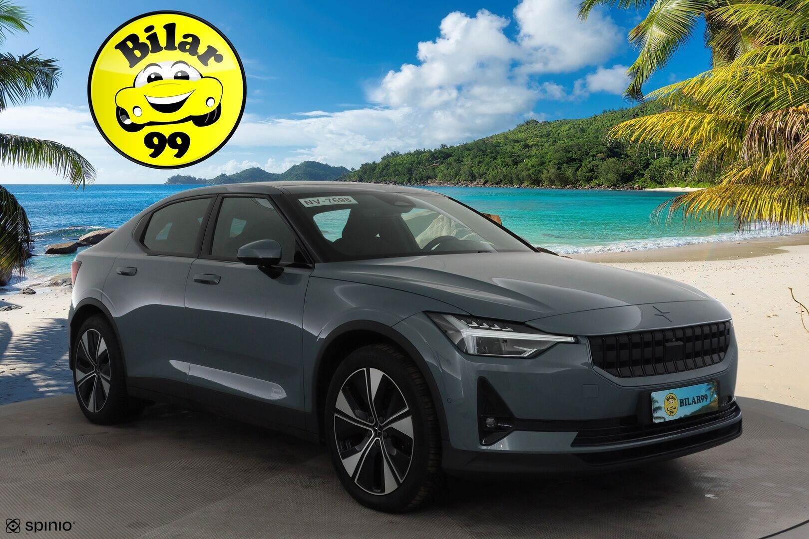 POLESTAR 2 2023 Single Motor 68 kWh Pilot Lite,Plus * ACC / ILP / H&K / 360° / Muistipenkki / Lasikatto / LED / Navi / Koukku * - Akku kuntotarkastettu SoH 97,6% - Osta nyt, maksa vasta ensi vuonna