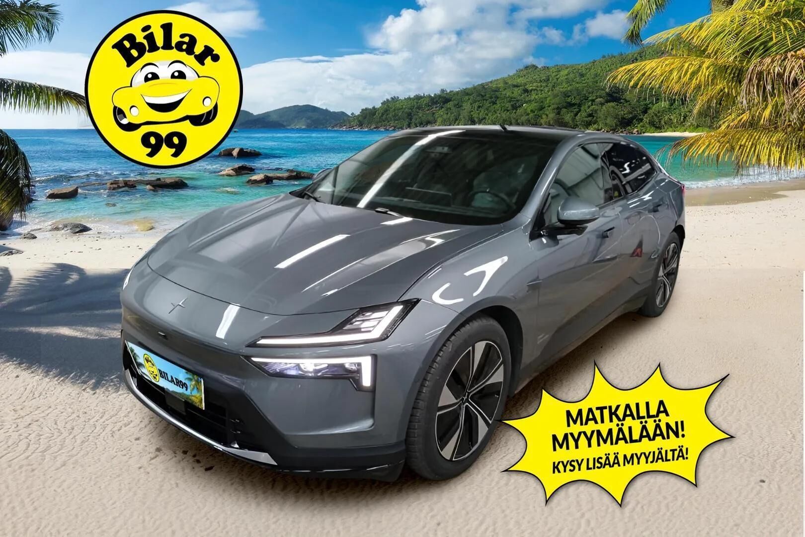 POLESTAR 4 2024 Long Range Dual Motor * Pilot&Plus / ILP / ACC / Lasikatto / Pixel-LED / 360° / H&K / Ilmastoitu Sportpenkki Muistilla * - Osta nyt, maksa vasta ensi vuonna