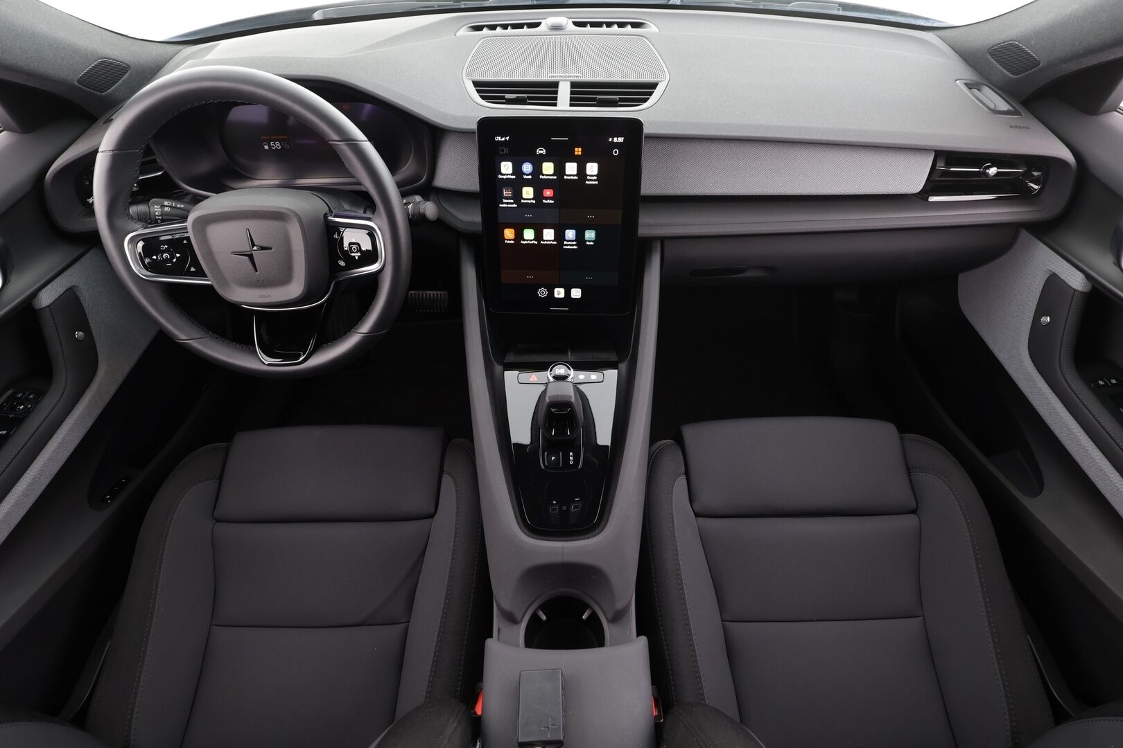 POLESTAR 2 2023 Standard Range Single Motor, 170kW * Lasikatto / ILP / Koukku / H&K / ACC / LED / 360° / Sportpenkki Muistilla / Navi * - Akku kuntotarkistettu / 2x Latauskaapelit / Kahdet renkaat - Osta nyt, maksa vasta ensi vuonna