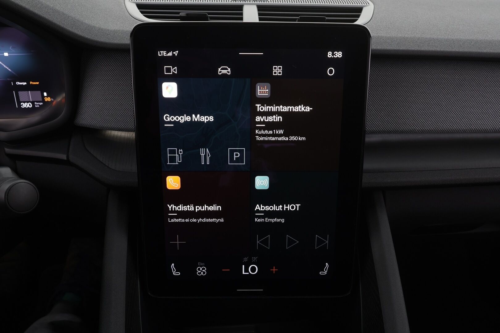 POLESTAR 2 2023 Single Motor 68 kWh Pilot Lite, Plus * ACC / 360° / ILP / LED / Navi / Muistipenkki / Koukku / Lasikatto / H&K * - Akku kuntotarkistettu - Osta nyt, maksa vasta ensi vuonna