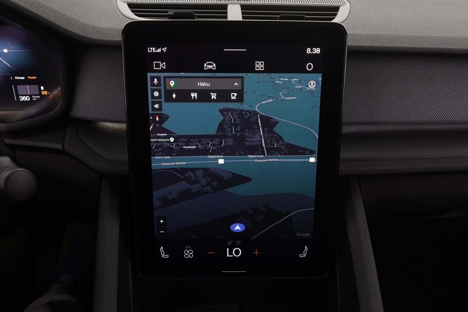 POLESTAR 2 2023 Single Motor 68 kWh Pilot Lite, Plus * ACC / 360° / ILP / LED / Navi / Muistipenkki / Koukku / Lasikatto / H&K * - Akku kuntotarkistettu - Osta nyt, maksa vasta ensi vuonna