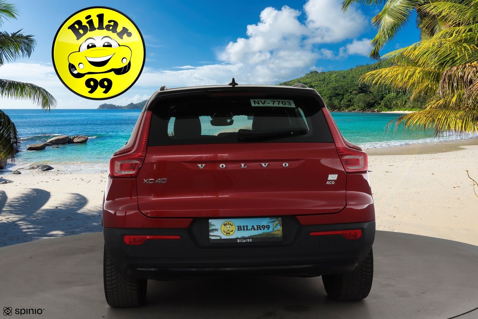 Volvo XC40 2022 Recharge TwinMotor R-Design * ACC / ILP / 360° / Muistipenkki / H&K / Panorama / Full LED / Navi / Facelift * - SoH 94,9% / Molemmat laturit / Siistikuntoinen