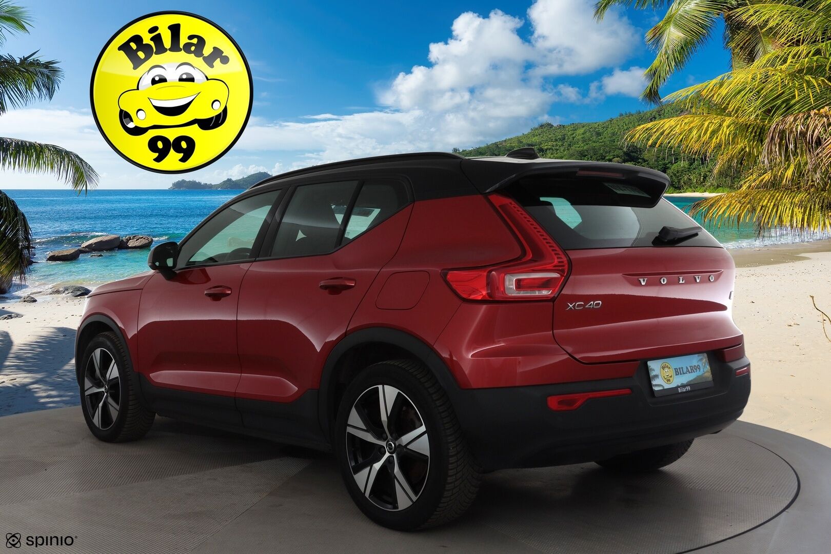 Volvo XC40 2022 Recharge TwinMotor R-Design * ACC / ILP / 360° / Muistipenkki / H&K / Panorama / Full LED / Navi / Facelift * - Akku kuntotarkastettu SoH 94,9% - Osta nyt, maksa vasta ensi vuonna