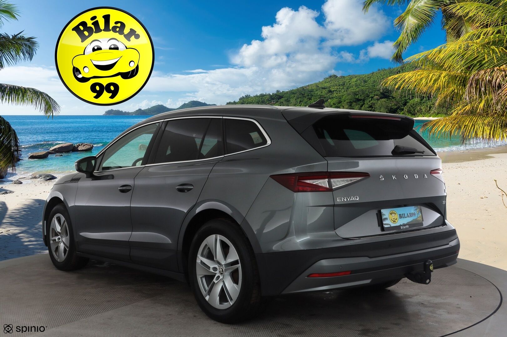 SKODA ENYAQ 2022 80x 4x4 iV * ILP / Koukku /  ACC / Matrix-LED / P.kamera / Navi / Kaistavahti / Digimittaristo / Ambient-valot * - Merkkihuollot - HULLU BLACKWEEK KORKOTARJOUS 2,49%