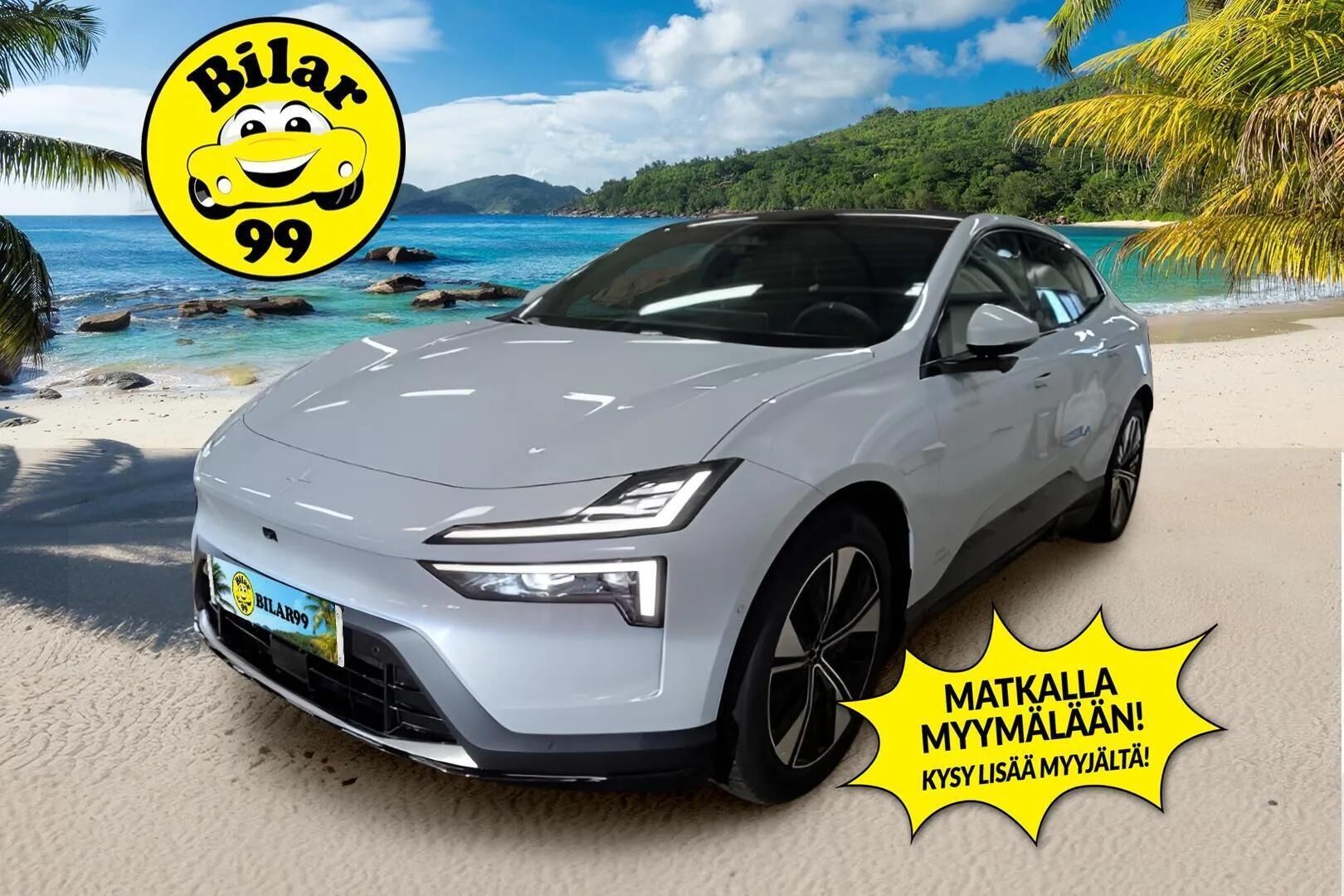 POLESTAR 4 2024 Long Range Single Motor  * ACC / HUD / 360° / Lasikatto / Pixel LED / Sportpenkki Muistilla / ILP / H&K * - Pilot&Plus - Osta nyt, maksa vasta ensi vuonna