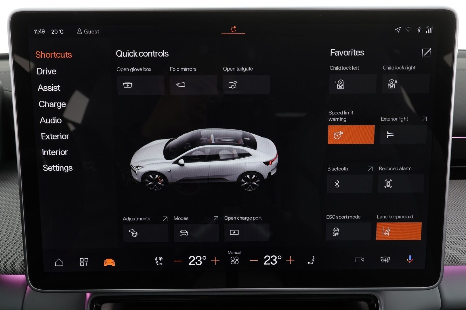 POLESTAR 4 2024 Long Range Single Motor * ACC / HUD / 360° / Lasikatto / Pixel LED / Muistipenkki / ILP / H&K / Puolinahat * - Pilot ja Plus paketti - Osta nyt, maksa vasta ensi vuonna