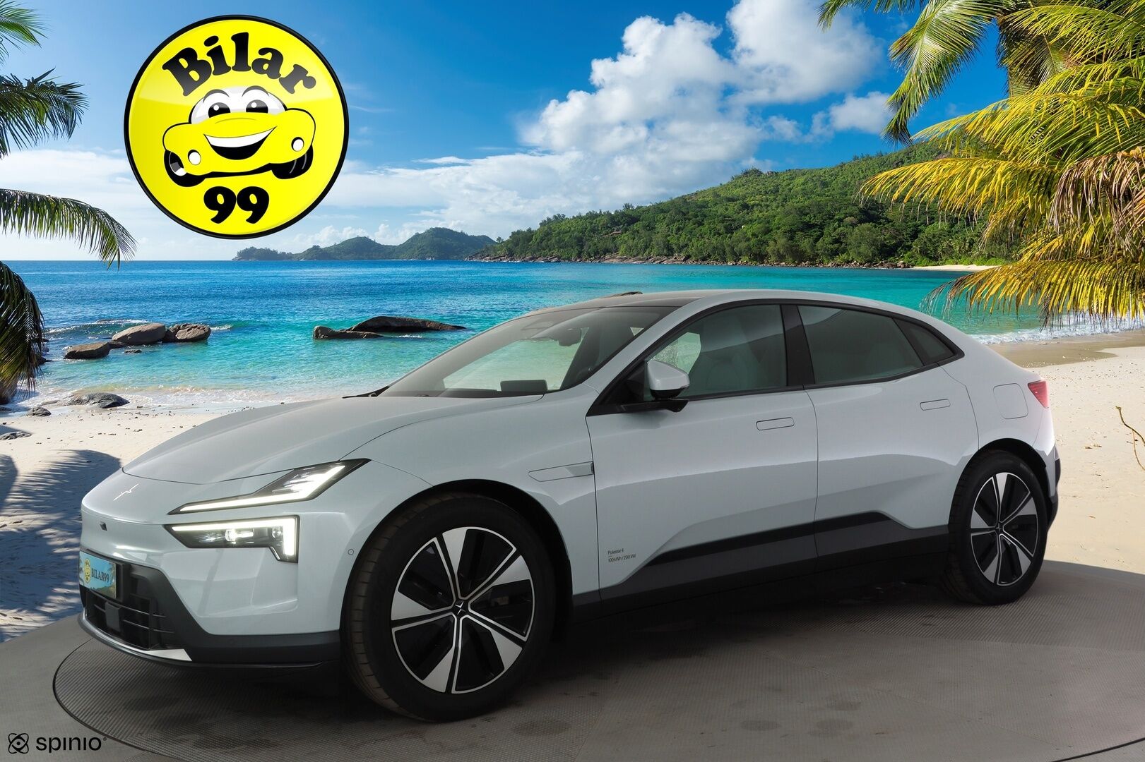 POLESTAR 4 2024 Long Range Single Motor * ACC / HUD / 360° / Lasikatto / Pixel LED / Muistipenkki / ILP / H&K / Puolinahat * - Pilot ja Plus paketti - Osta nyt, maksa vasta ensi vuonna