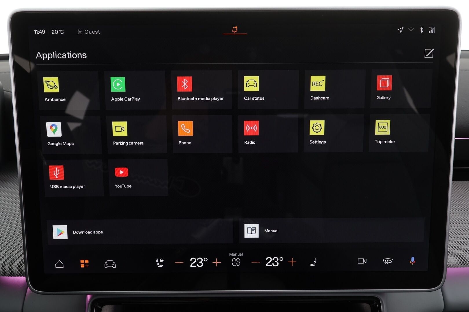 POLESTAR 4 2024 Long Range Single Motor * ACC / HUD / 360° / Lasikatto / Pixel LED / Muistipenkki / ILP / H&K / Puolinahat * - Pilot ja Plus paketti - Osta nyt, maksa vasta ensi vuonna