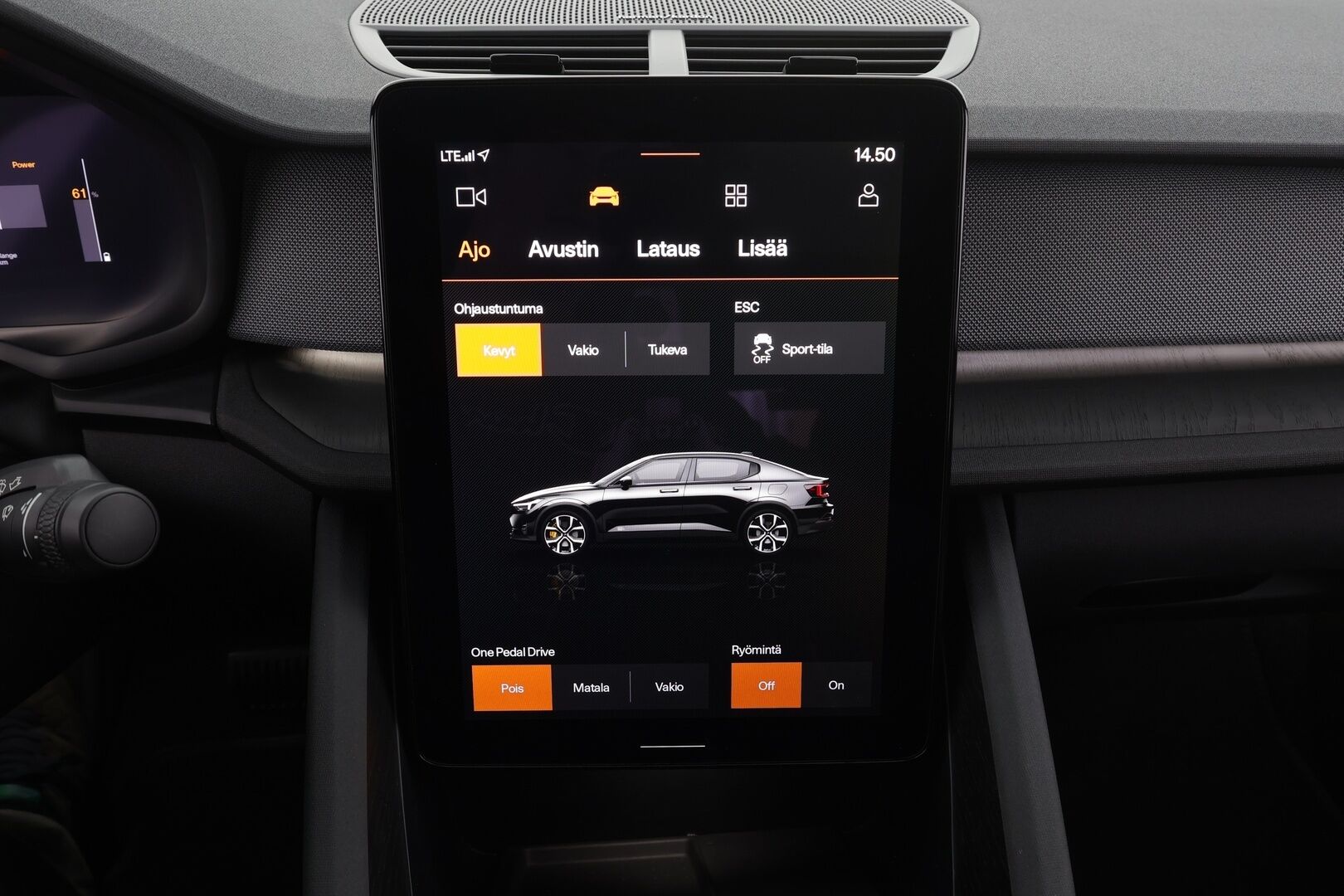 POLESTAR 2 2023 Long Range Single Motor, 170kW, 78kWh * ACC / ILP / H&K / 360° / Muistipenkki / Lasikatto / LED / Navi * - Akku kuntotarkastettu - Osta nyt, maksa vasta ensi vuonna