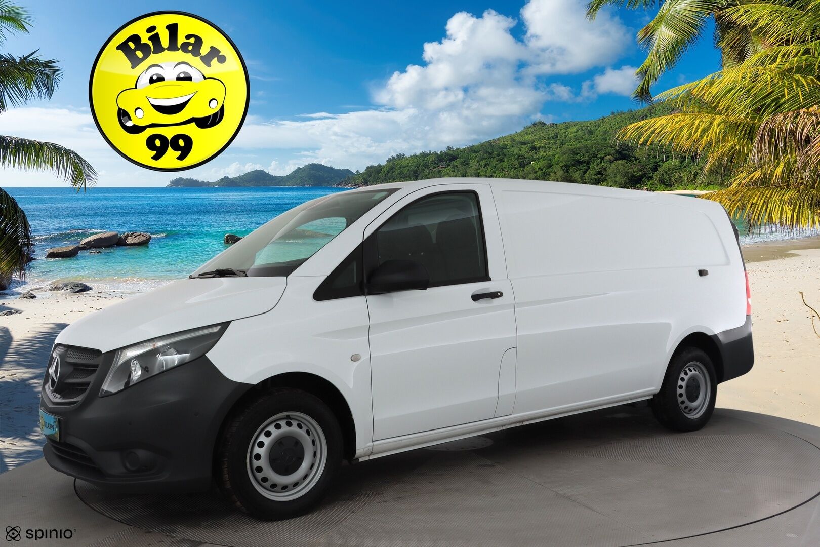 MERCEDES-BENZ VITO 2024 116CDI RWD-3,05/34K pitkä A3 A * ALV / Apple Carplay&Android Auto / P.Kamera / Bluetooth / Navigointi / Ilmastointi * - ALV / Uudet nastat / Juuri huollettu - HULLUT AVAJAISHULINAT KORKOTARJOUS 3,29 %