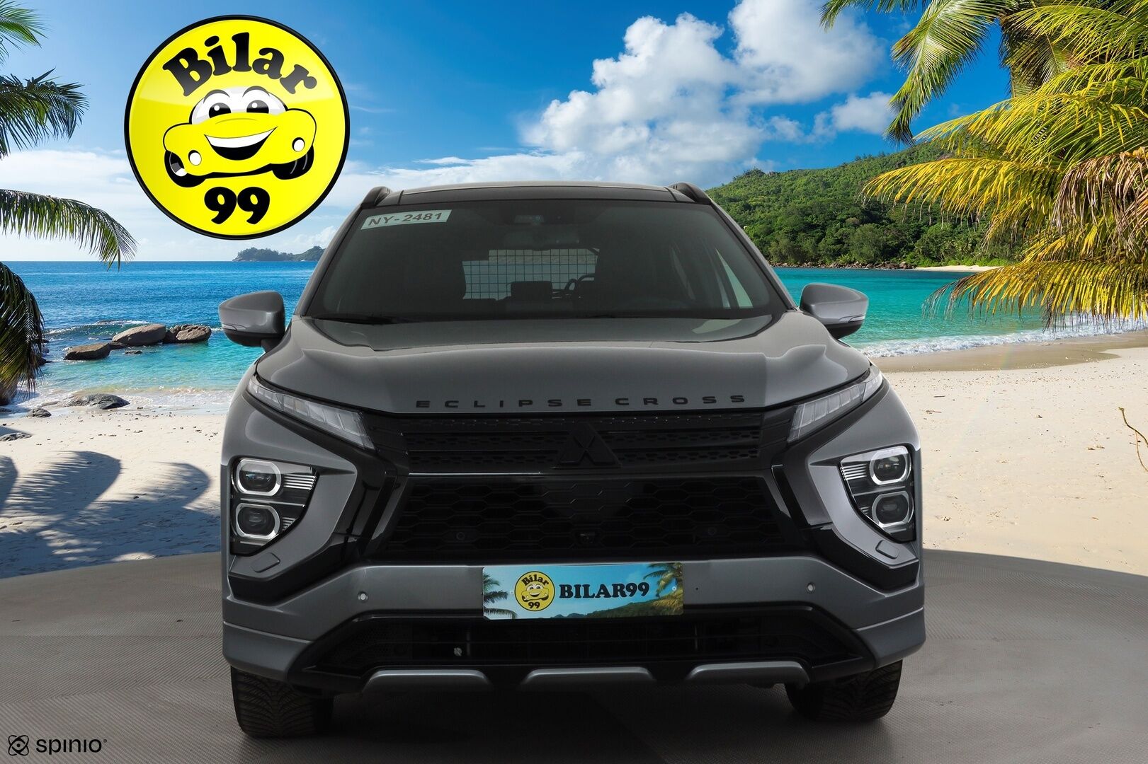 MITSUBISHI ECLIPSE CROSS 2022 2.4 PHEV Instyle 4WD * ACC / HUD / 360° / Sähköpenkit / Panorama / Nahat / KeylessGo / Navi / LED * - Merkkihuollettu - HULLU BLACKWEEK KORKOTARJOUS 2,49%